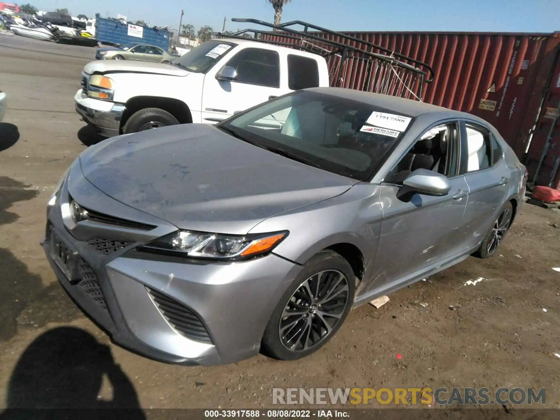 2 Photograph of a damaged car 4T1B11HK5KU776231 TOYOTA CAMRY 2019