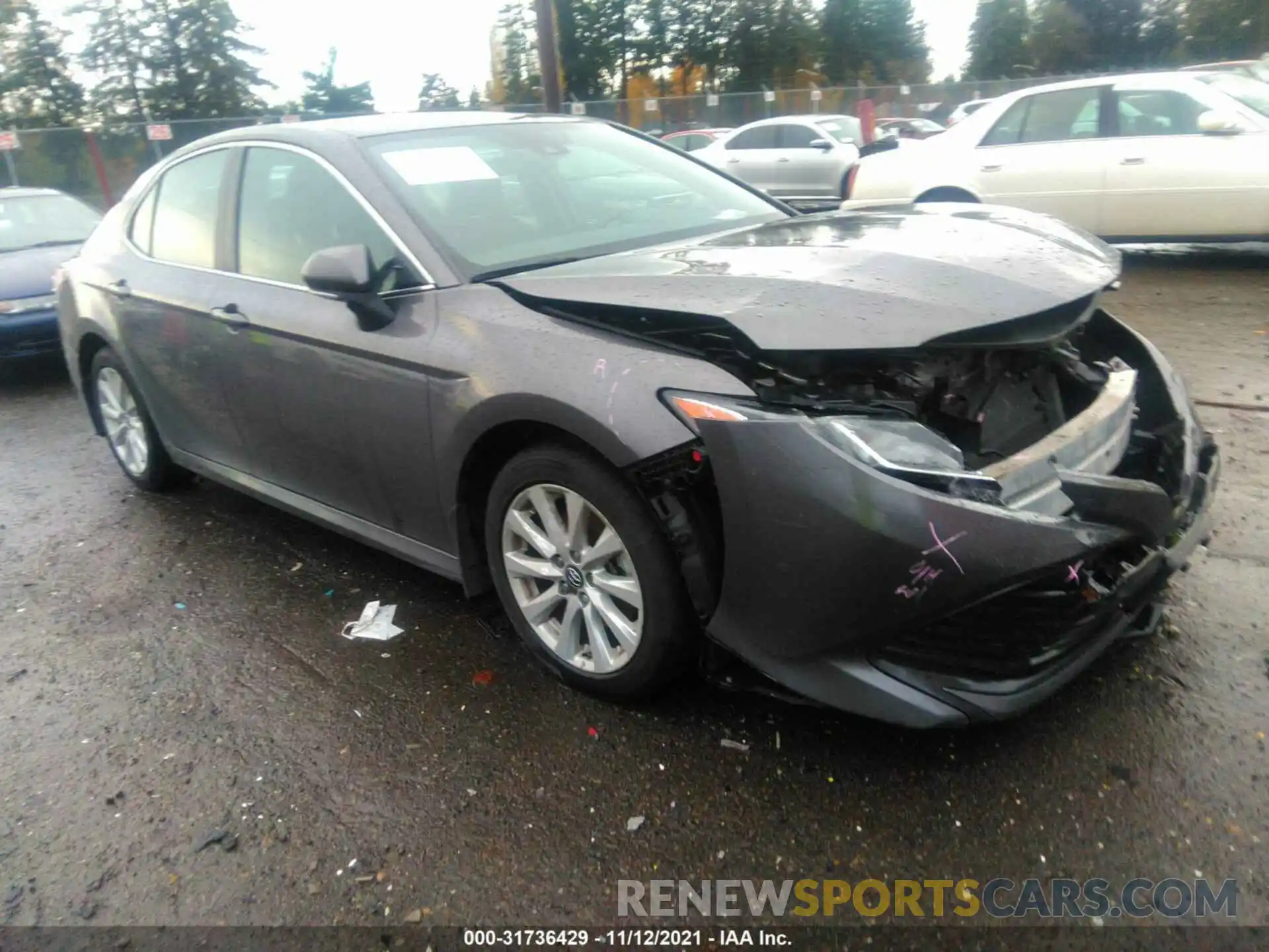 1 Photograph of a damaged car 4T1B11HK5KU782191 TOYOTA CAMRY 2019