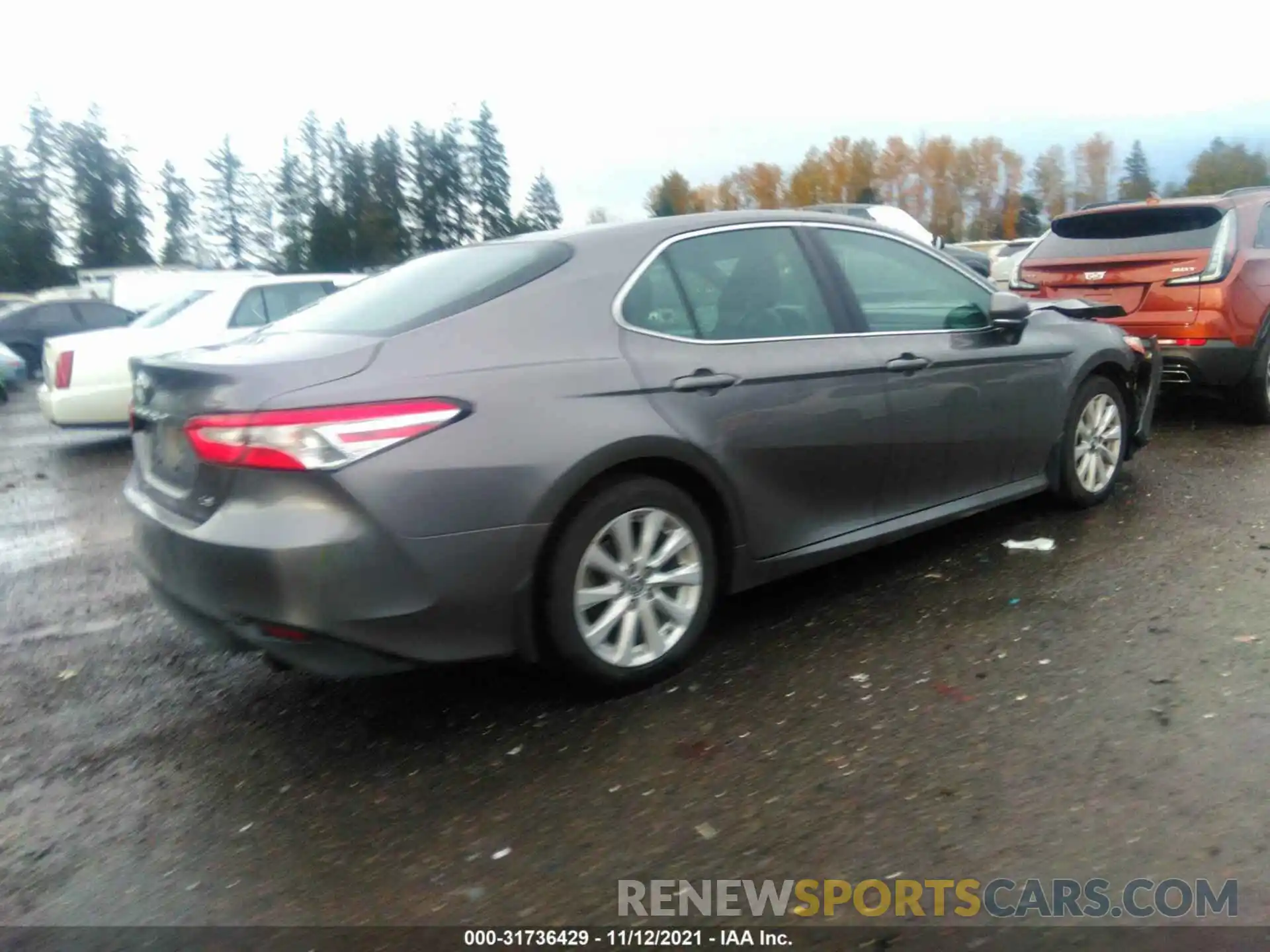 4 Photograph of a damaged car 4T1B11HK5KU782191 TOYOTA CAMRY 2019