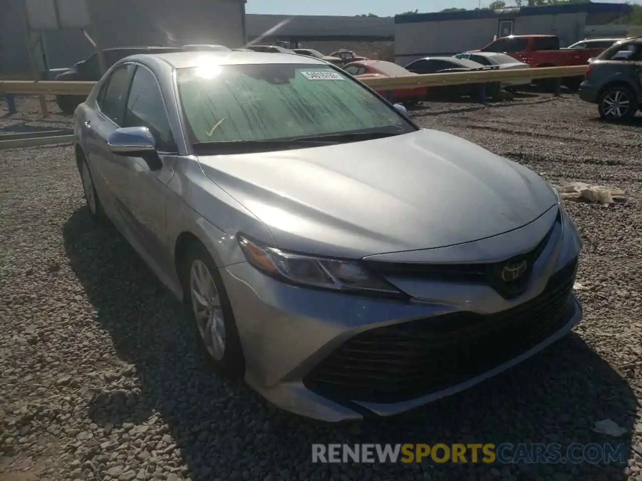 1 Photograph of a damaged car 4T1B11HK5KU795894 TOYOTA CAMRY 2019