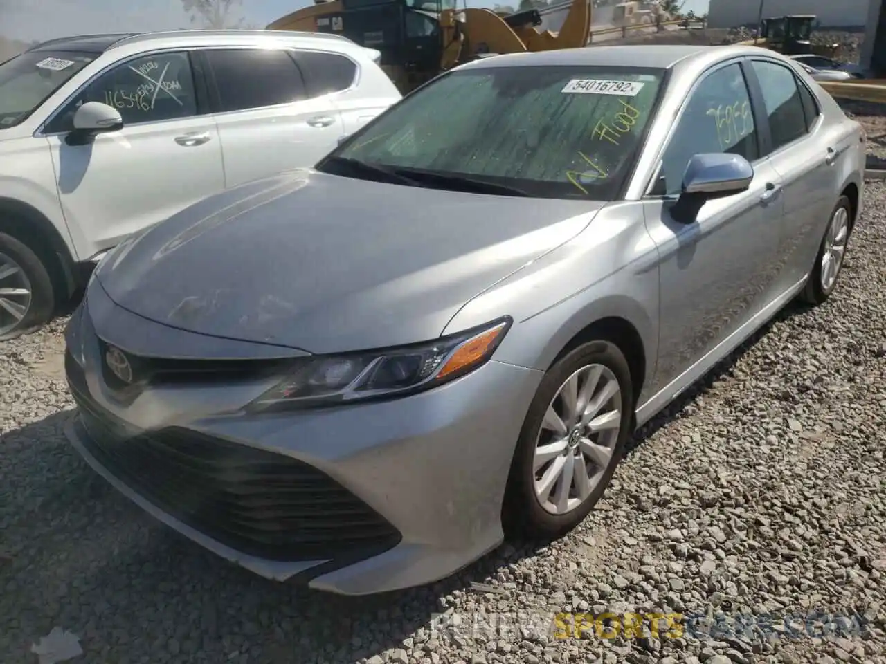 2 Photograph of a damaged car 4T1B11HK5KU795894 TOYOTA CAMRY 2019