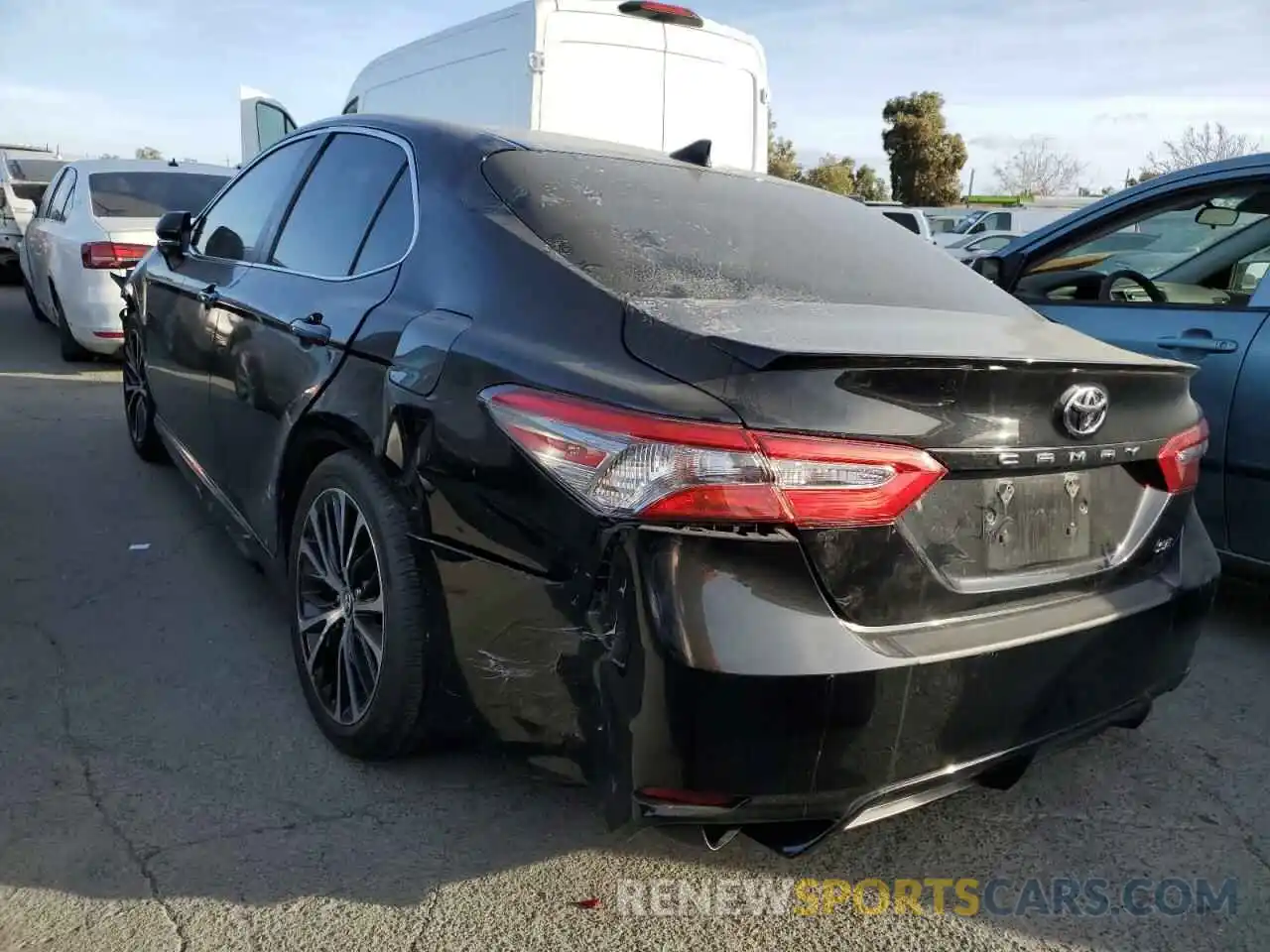 2 Photograph of a damaged car 4T1B11HK5KU796186 TOYOTA CAMRY 2019