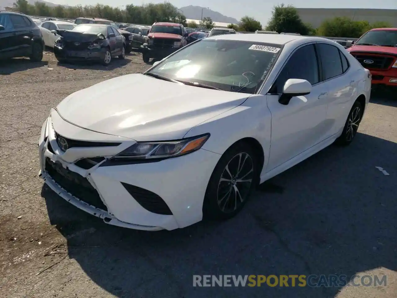 2 Photograph of a damaged car 4T1B11HK5KU797452 TOYOTA CAMRY 2019