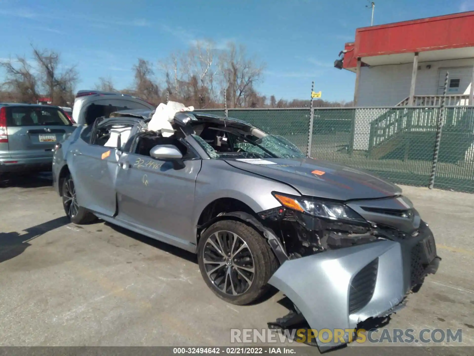 1 Photograph of a damaged car 4T1B11HK5KU798004 TOYOTA CAMRY 2019