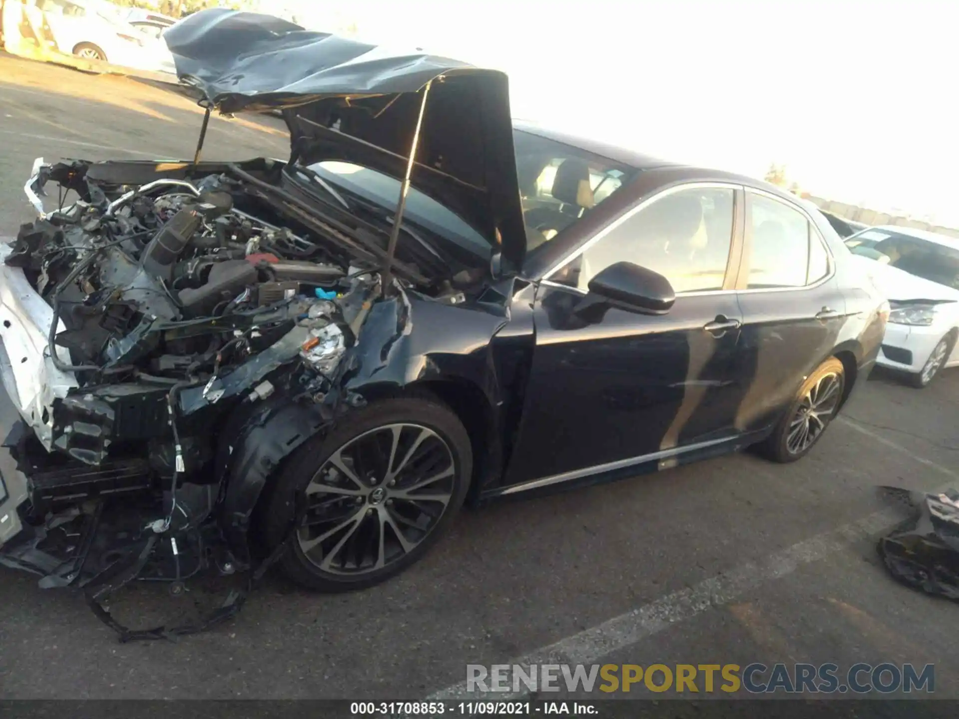 2 Photograph of a damaged car 4T1B11HK5KU803007 TOYOTA CAMRY 2019