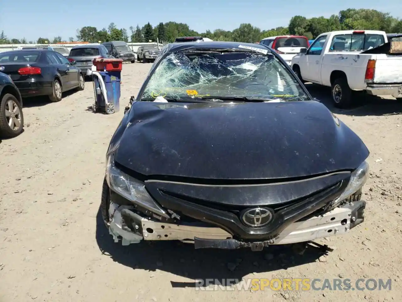 9 Photograph of a damaged car 4T1B11HK5KU803587 TOYOTA CAMRY 2019