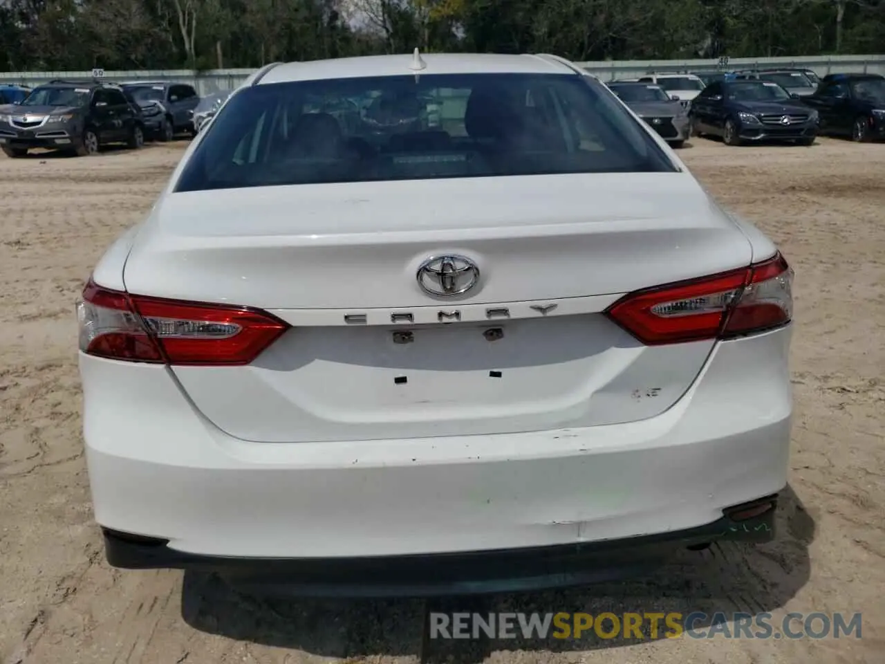 6 Photograph of a damaged car 4T1B11HK5KU804853 TOYOTA CAMRY 2019