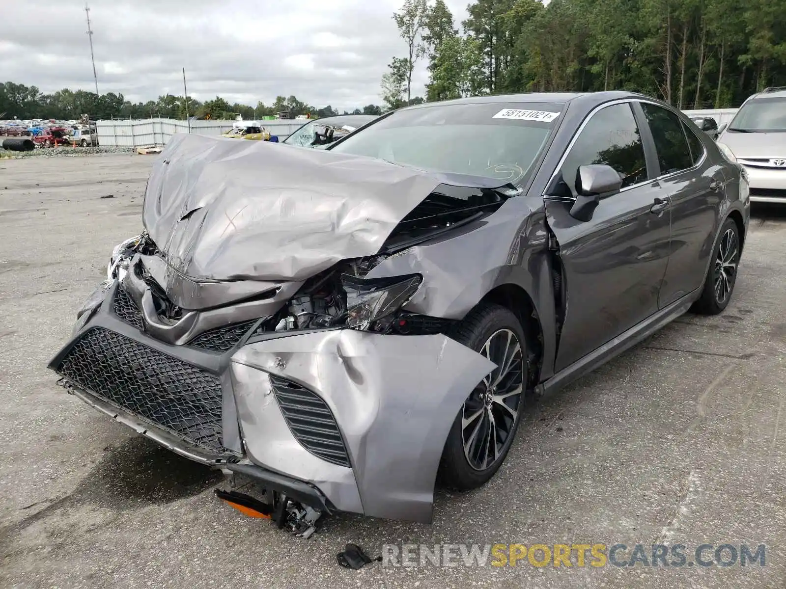 2 Photograph of a damaged car 4T1B11HK5KU806280 TOYOTA CAMRY 2019