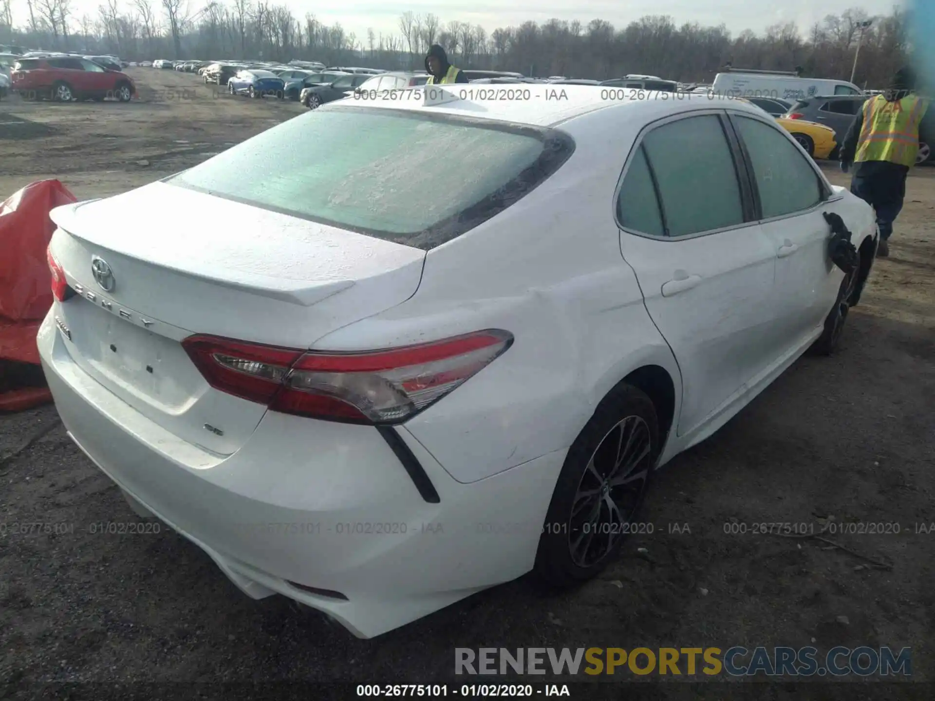 4 Photograph of a damaged car 4T1B11HK5KU810880 TOYOTA CAMRY 2019