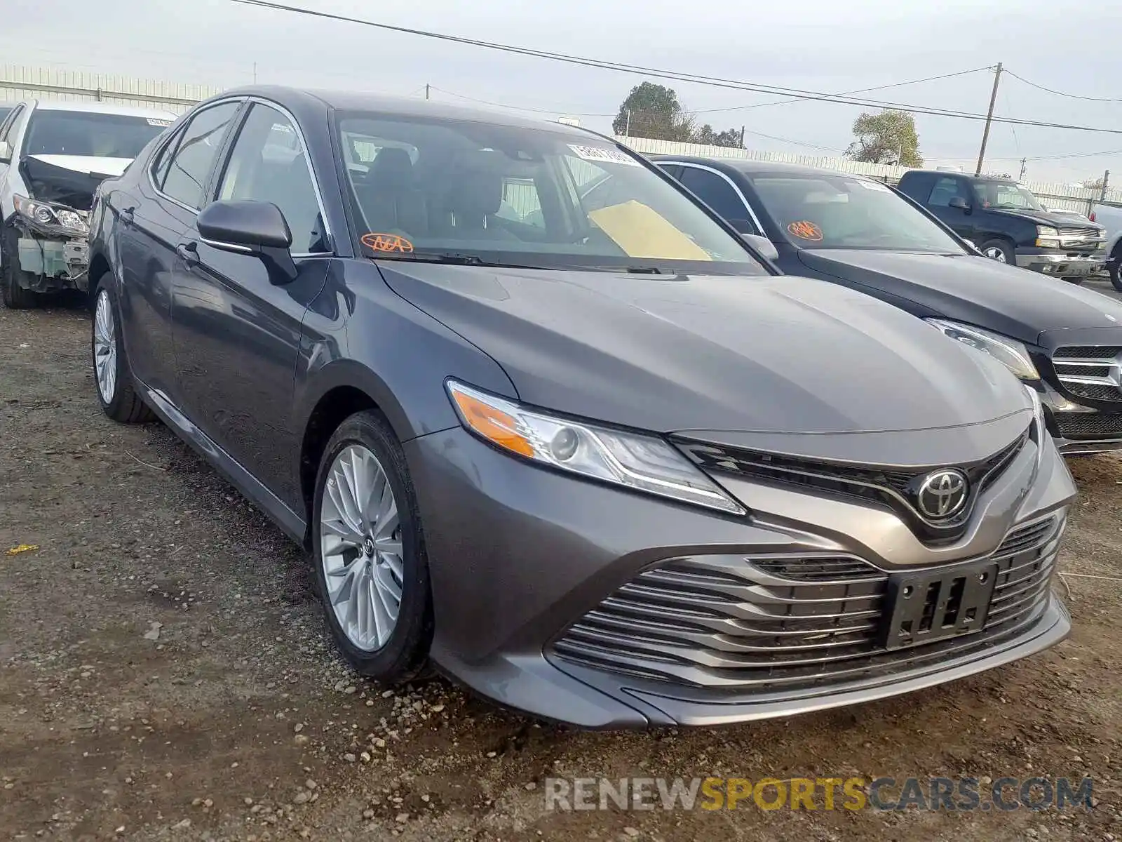 1 Photograph of a damaged car 4T1B11HK5KU814282 TOYOTA CAMRY 2019