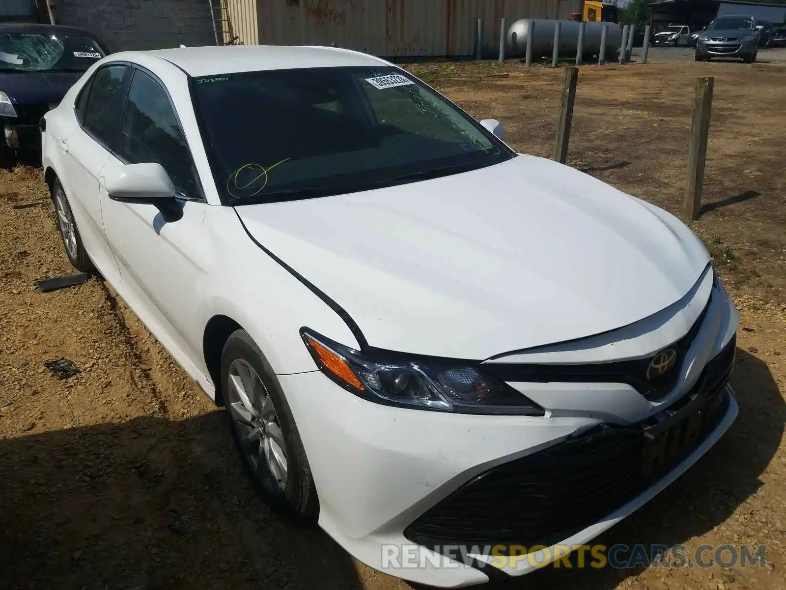 1 Photograph of a damaged car 4T1B11HK5KU816193 TOYOTA CAMRY 2019