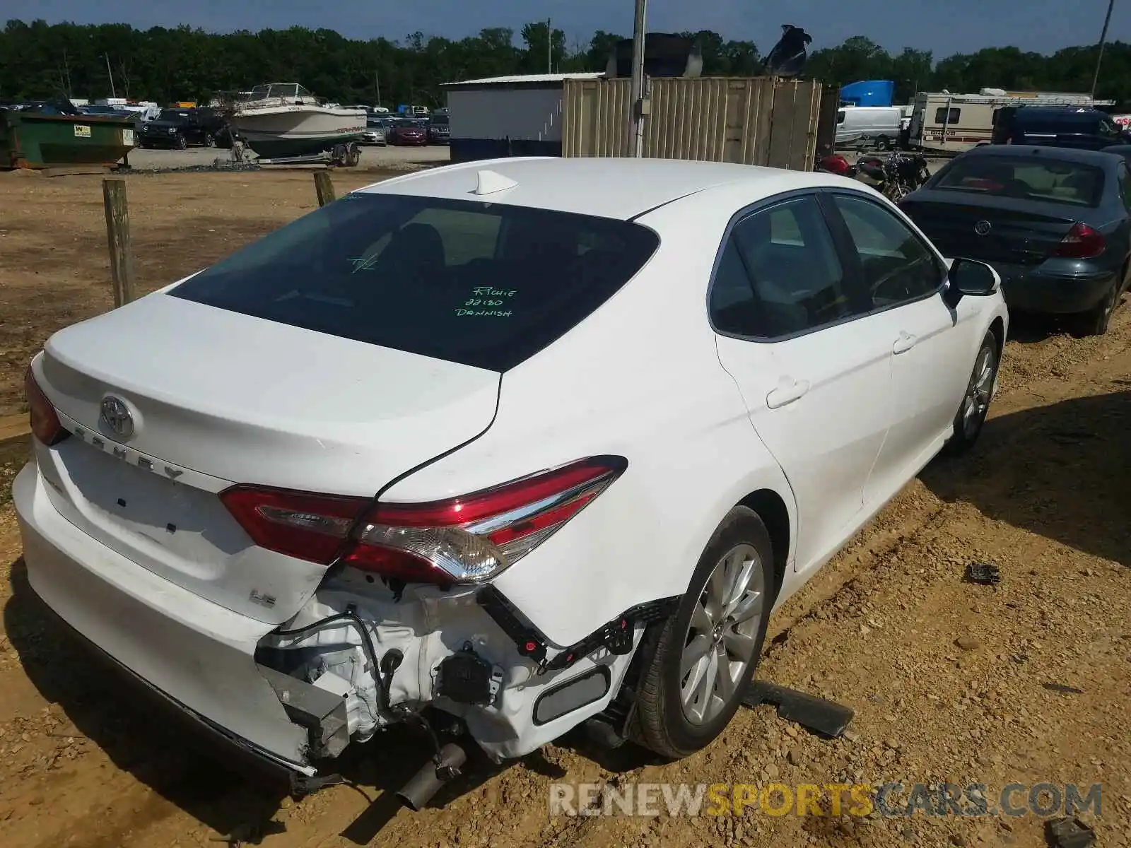 4 Photograph of a damaged car 4T1B11HK5KU816193 TOYOTA CAMRY 2019