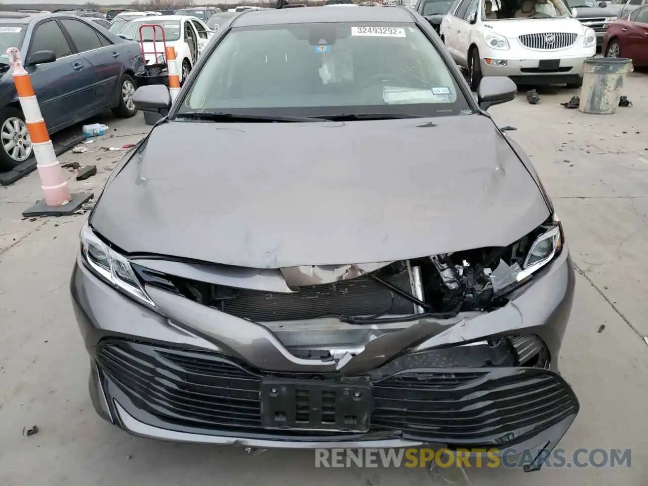 7 Photograph of a damaged car 4T1B11HK5KU817117 TOYOTA CAMRY 2019