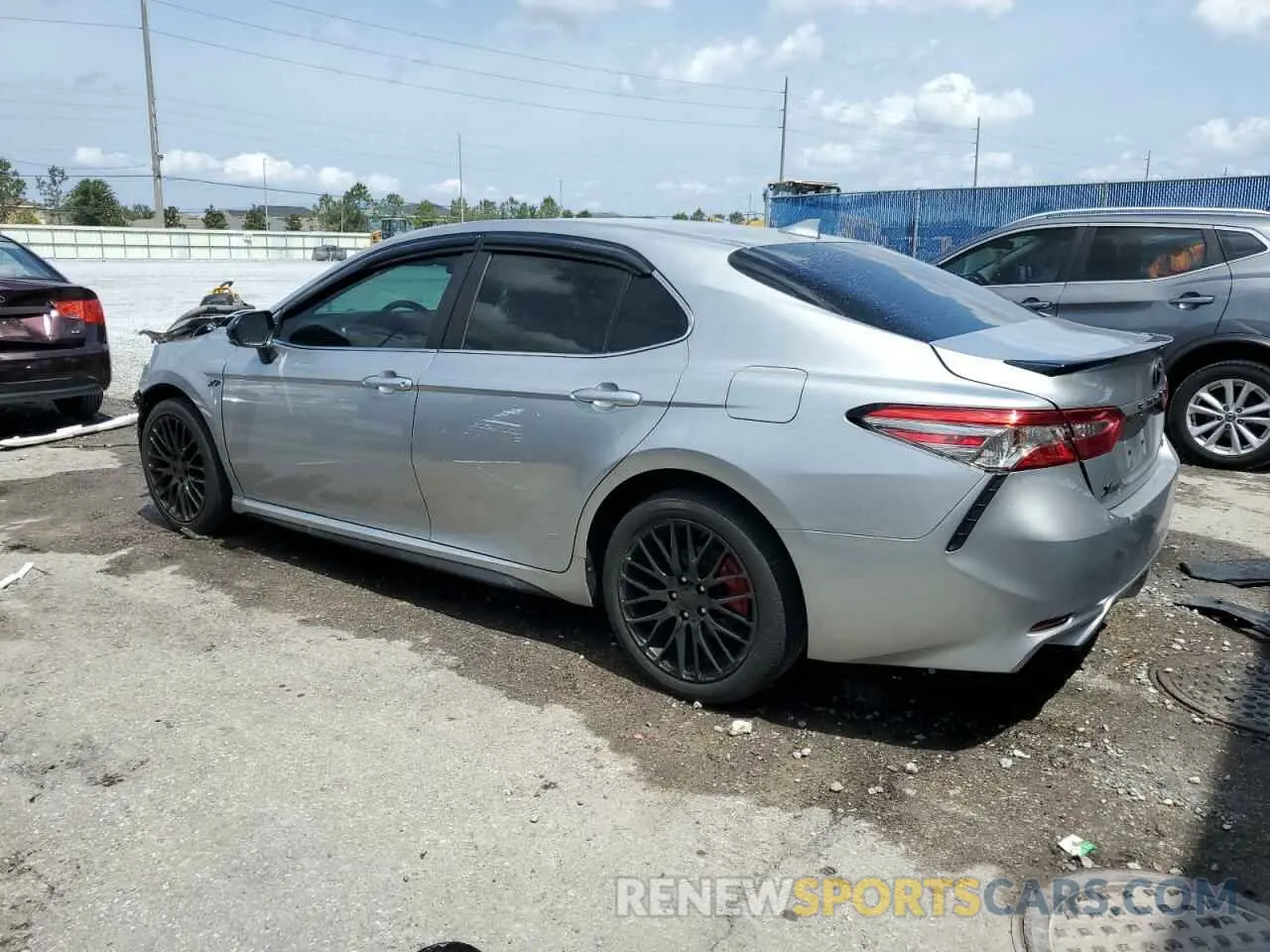 2 Photograph of a damaged car 4T1B11HK5KU823547 TOYOTA CAMRY 2019