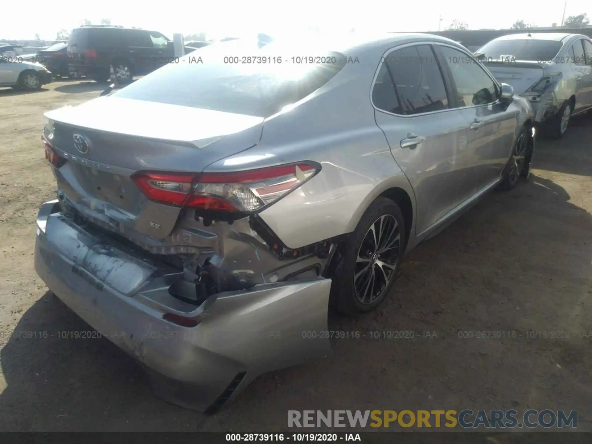 4 Photograph of a damaged car 4T1B11HK5KU823628 TOYOTA CAMRY 2019