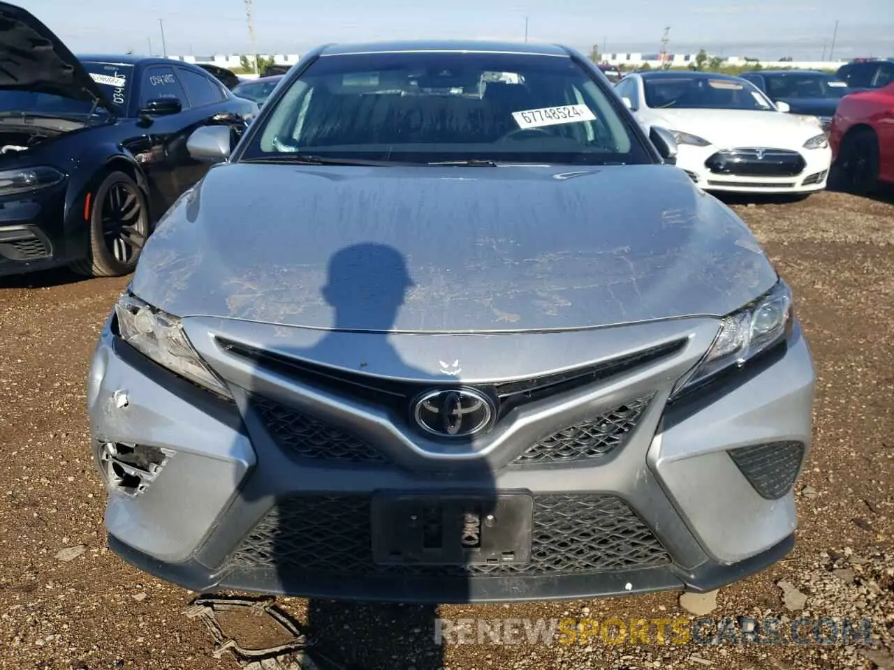 5 Photograph of a damaged car 4T1B11HK5KU823869 TOYOTA CAMRY 2019