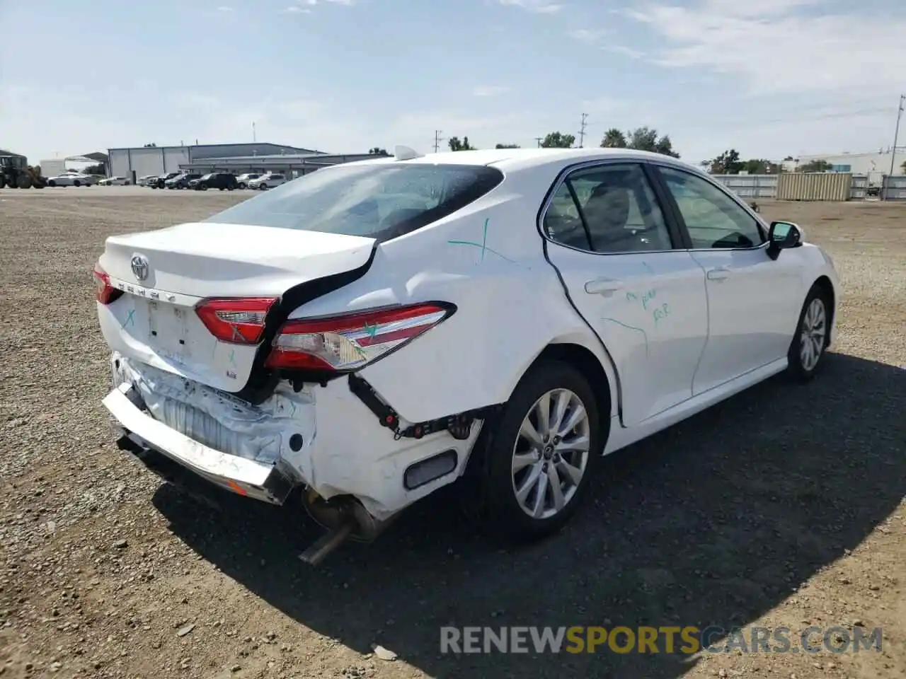 4 Photograph of a damaged car 4T1B11HK5KU825931 TOYOTA CAMRY 2019