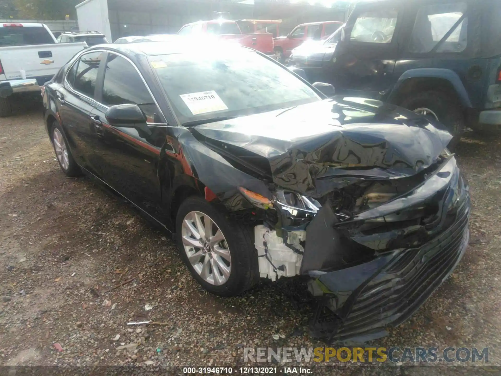 1 Photograph of a damaged car 4T1B11HK5KU834662 TOYOTA CAMRY 2019