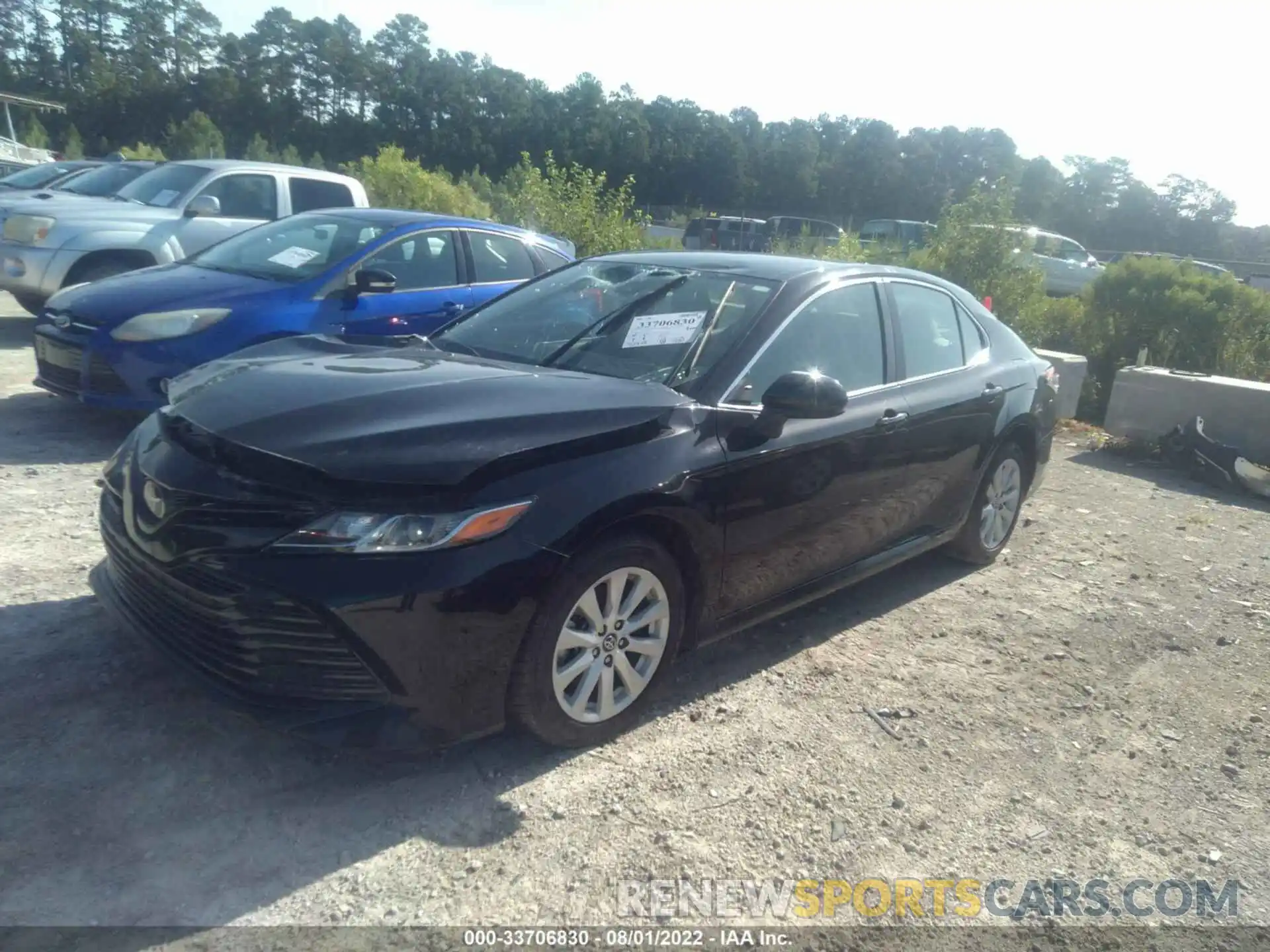 2 Photograph of a damaged car 4T1B11HK5KU837531 TOYOTA CAMRY 2019