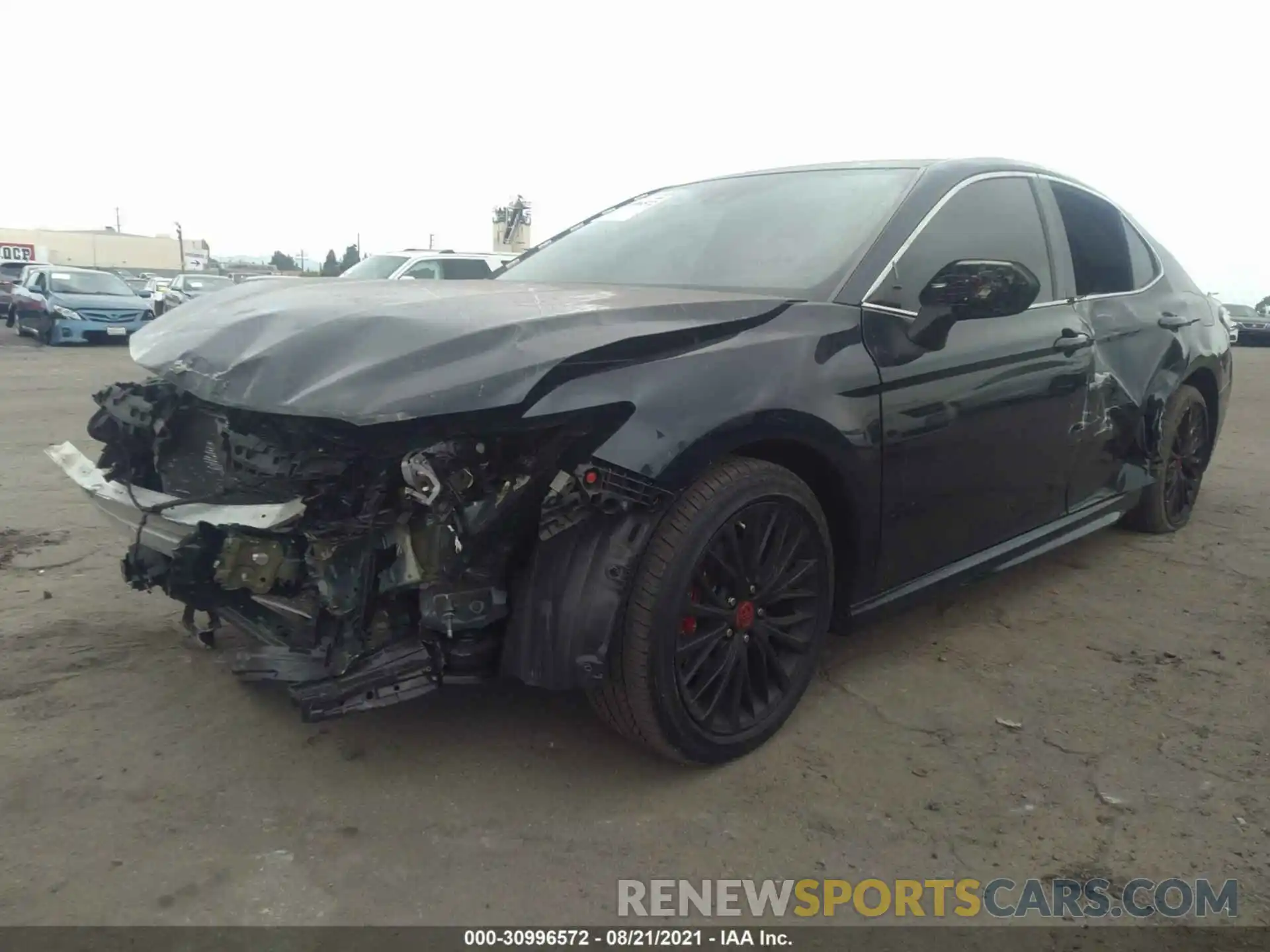 2 Photograph of a damaged car 4T1B11HK5KU841496 TOYOTA CAMRY 2019