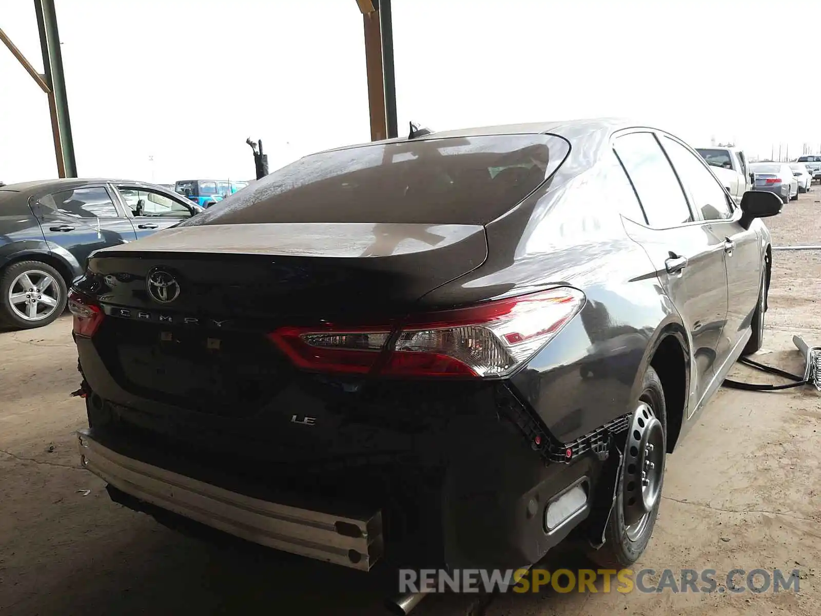 4 Photograph of a damaged car 4T1B11HK5KU847931 TOYOTA CAMRY 2019