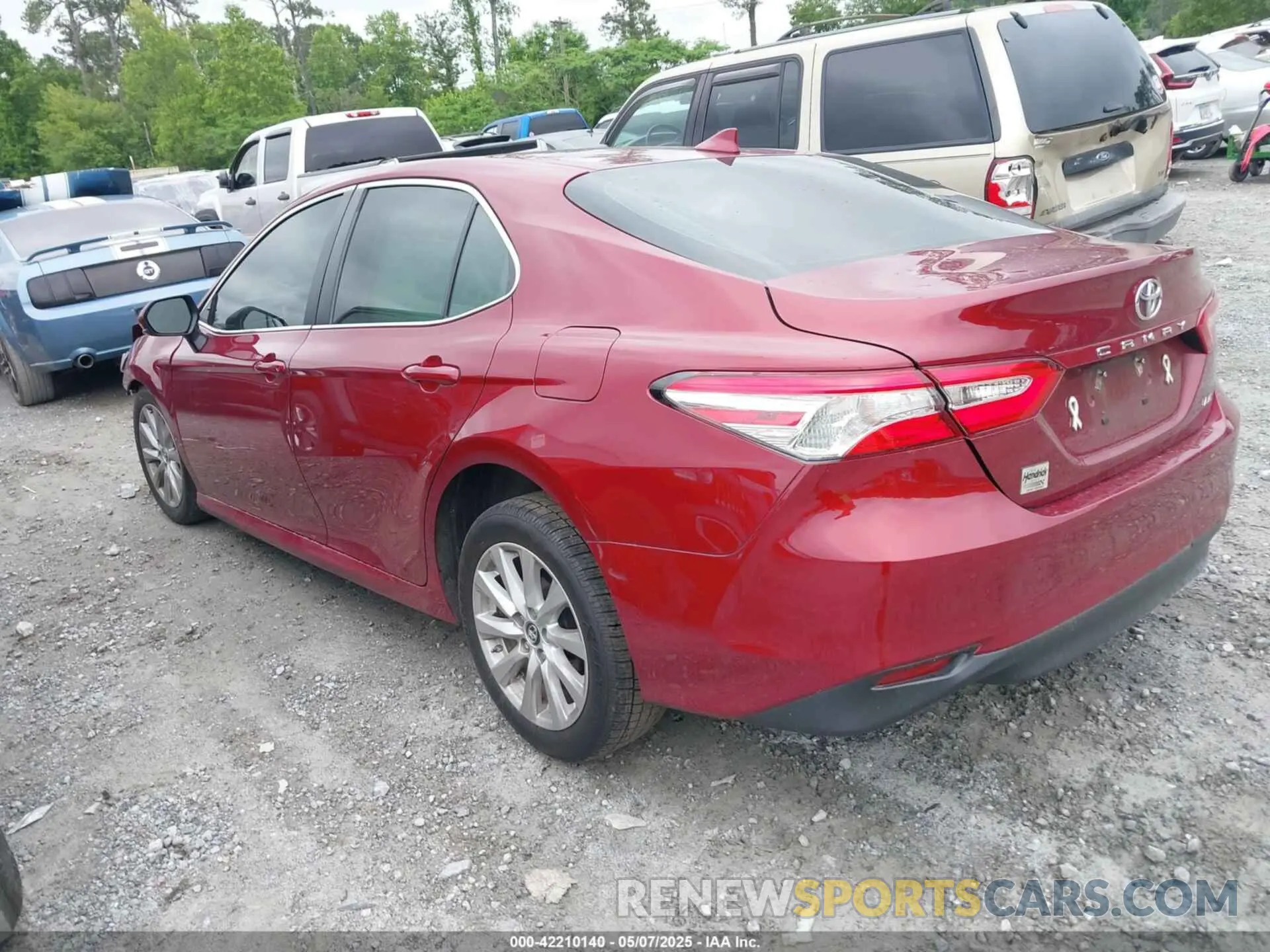 3 Photograph of a damaged car 4T1B11HK5KU850599 TOYOTA CAMRY 2019