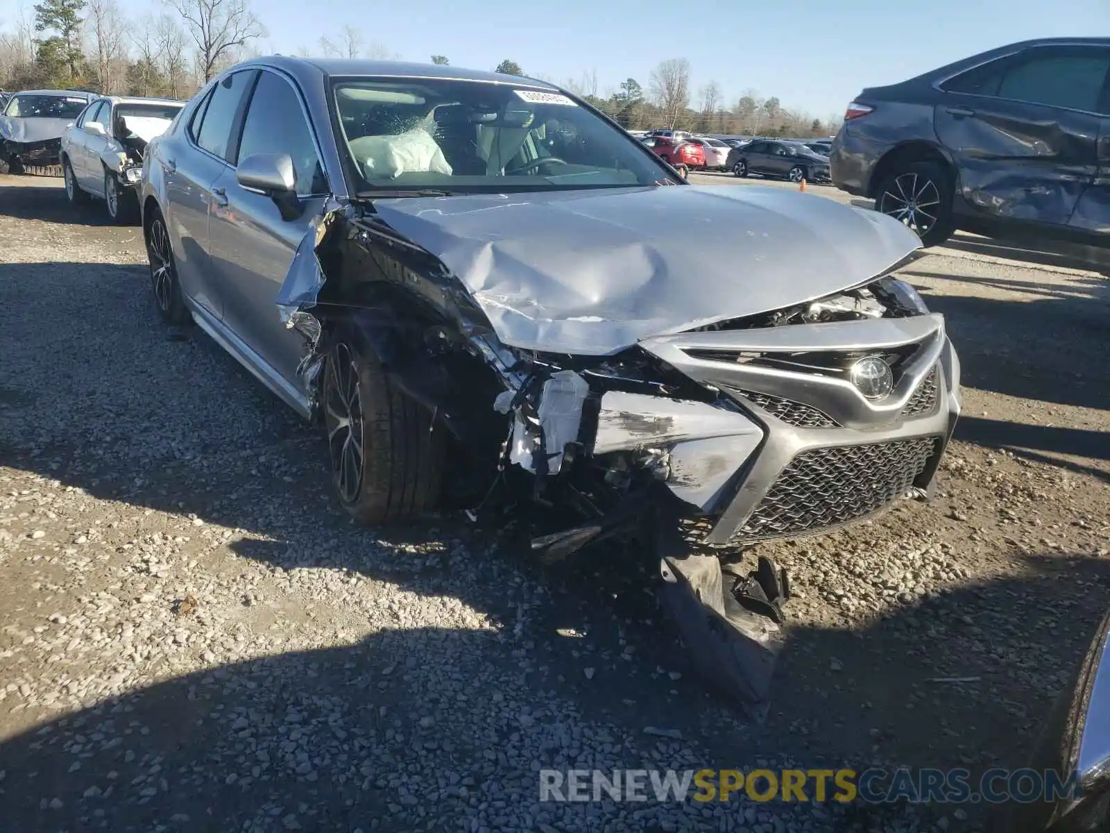 1 Photograph of a damaged car 4T1B11HK5KU851039 TOYOTA CAMRY 2019