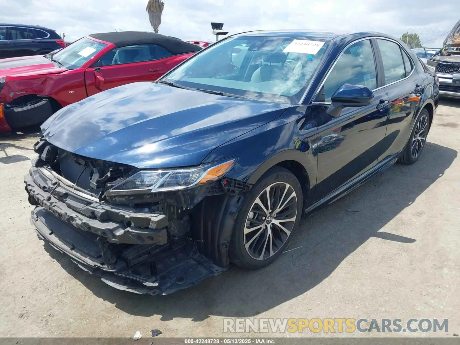 2 Photograph of a damaged car 4T1B11HK5KU852174 TOYOTA CAMRY 2019
