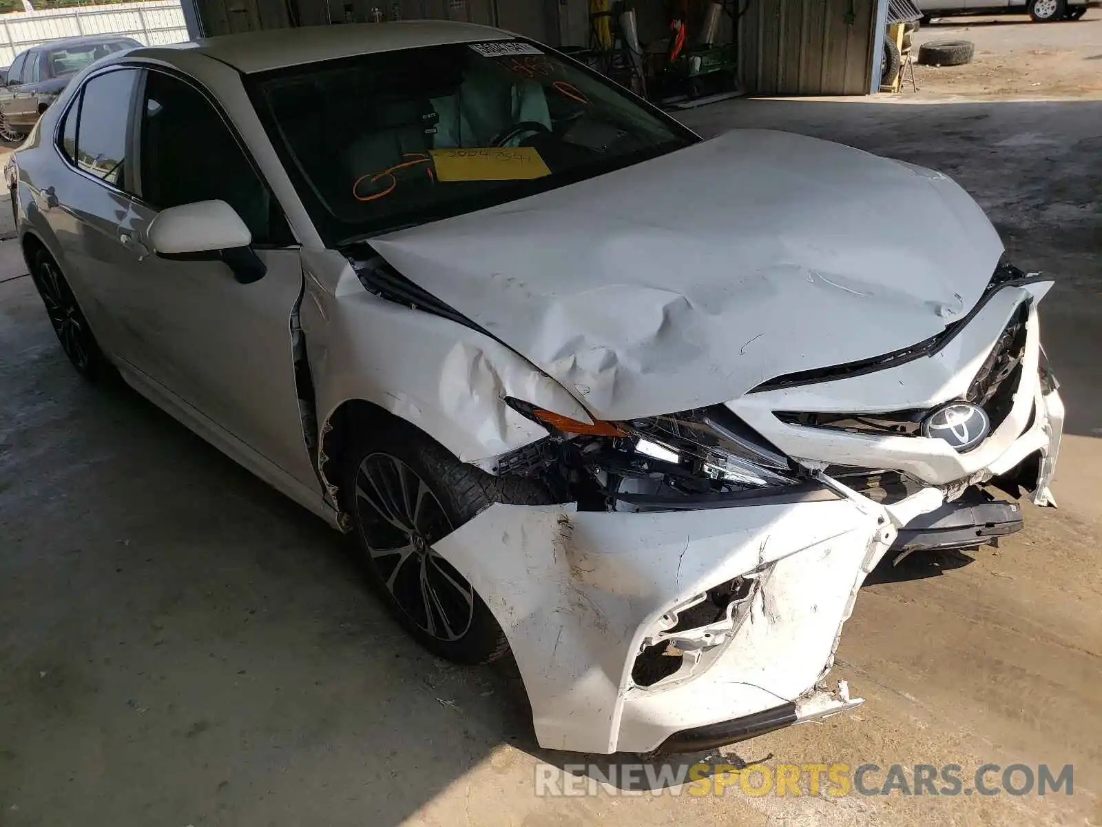 1 Photograph of a damaged car 4T1B11HK6KU161655 TOYOTA CAMRY 2019