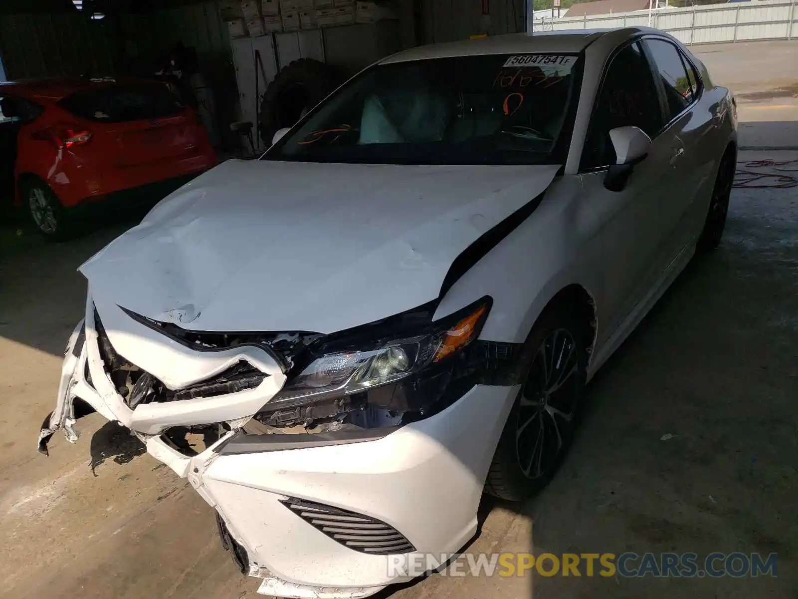 2 Photograph of a damaged car 4T1B11HK6KU161655 TOYOTA CAMRY 2019