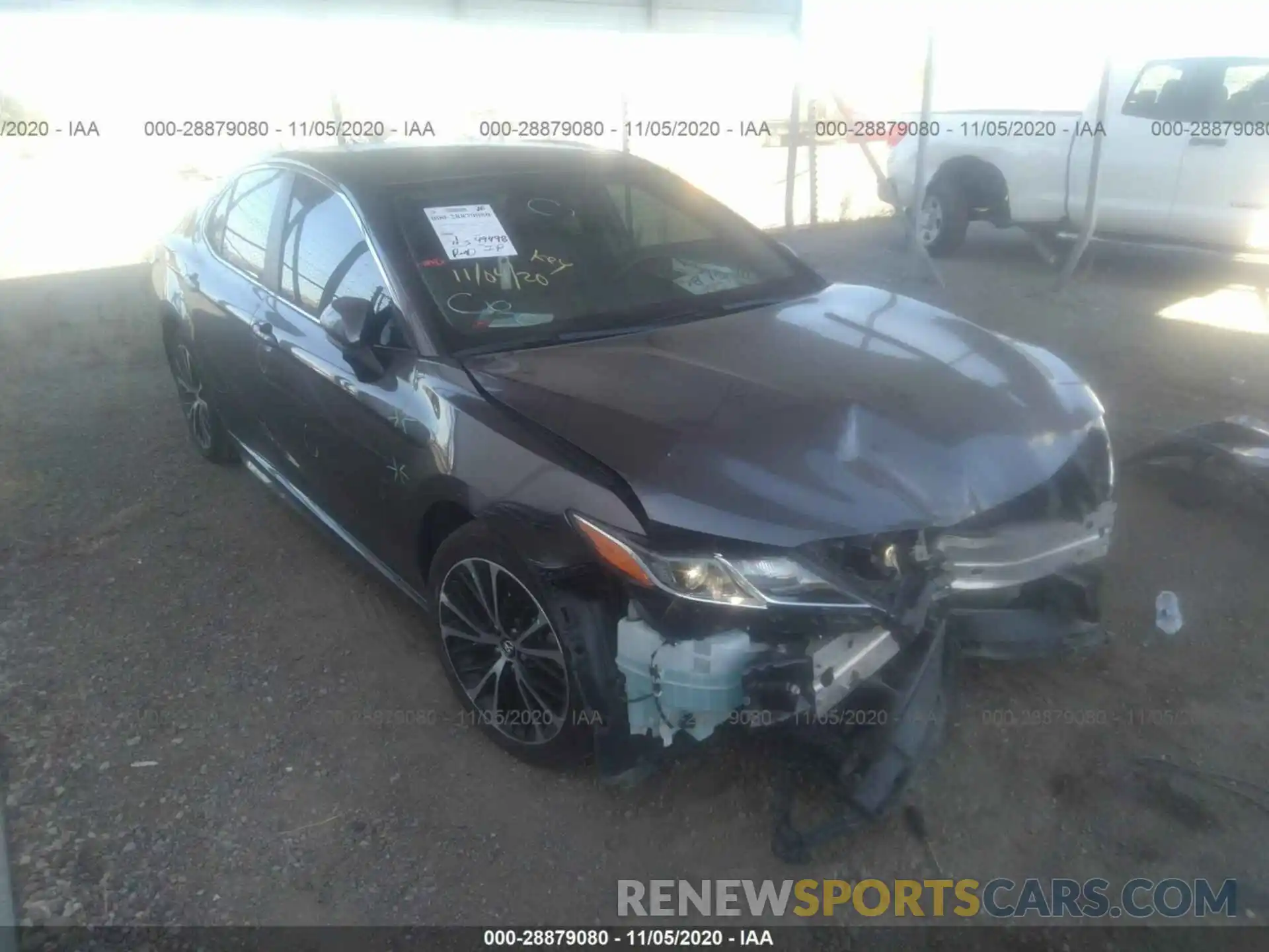 1 Photograph of a damaged car 4T1B11HK6KU168251 TOYOTA CAMRY 2019