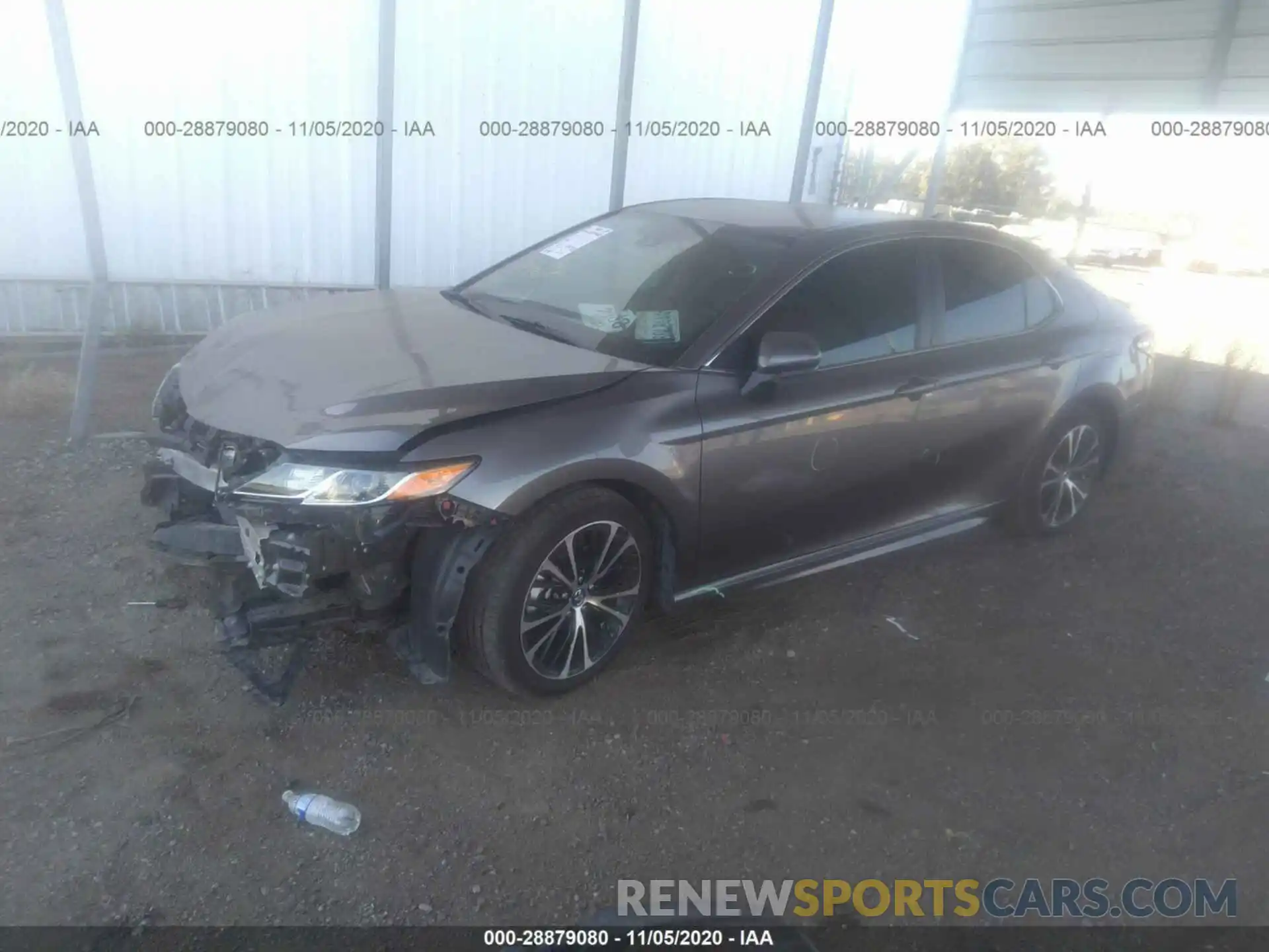 2 Photograph of a damaged car 4T1B11HK6KU168251 TOYOTA CAMRY 2019