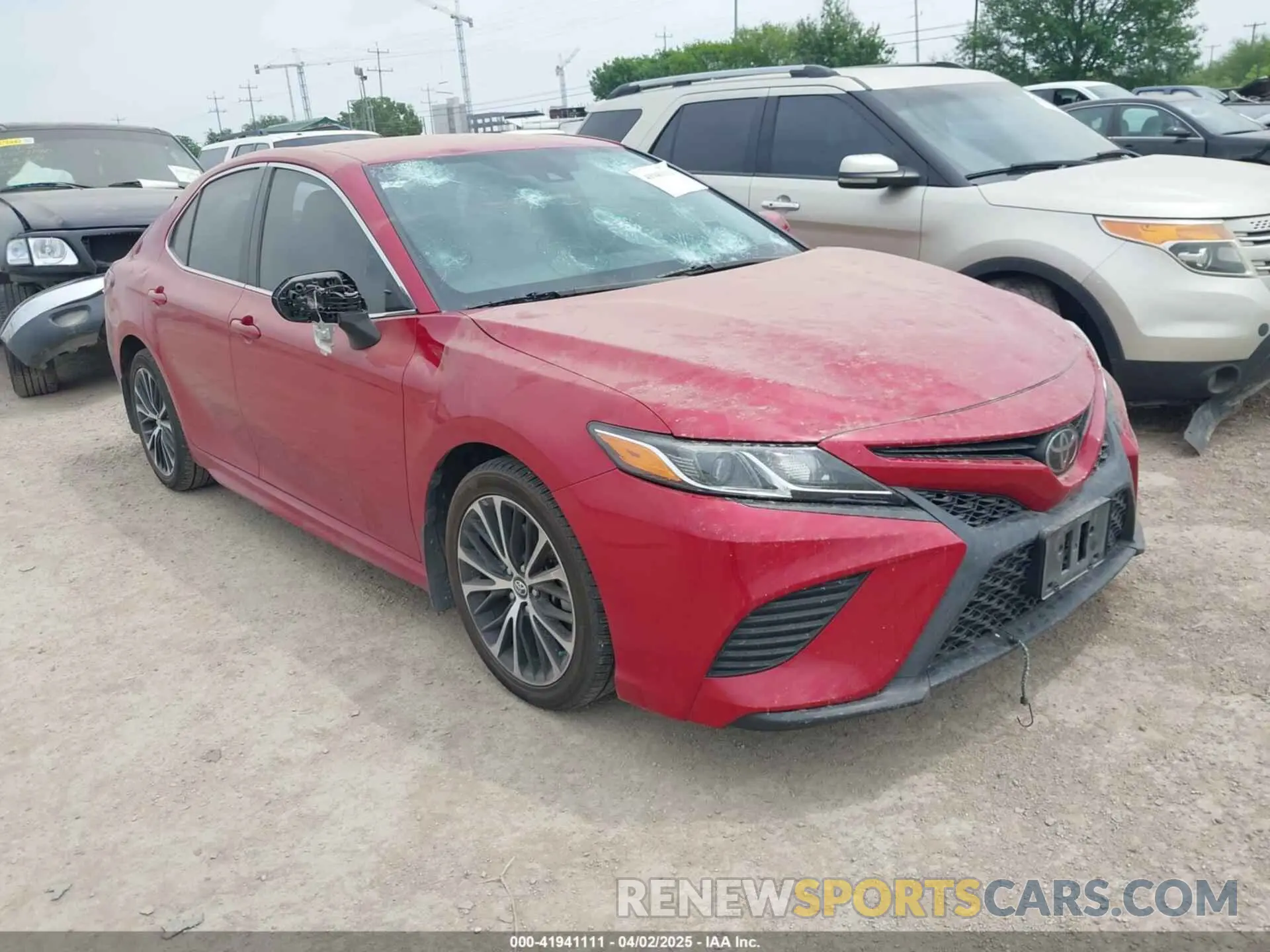 1 Photograph of a damaged car 4T1B11HK6KU169187 TOYOTA CAMRY 2019