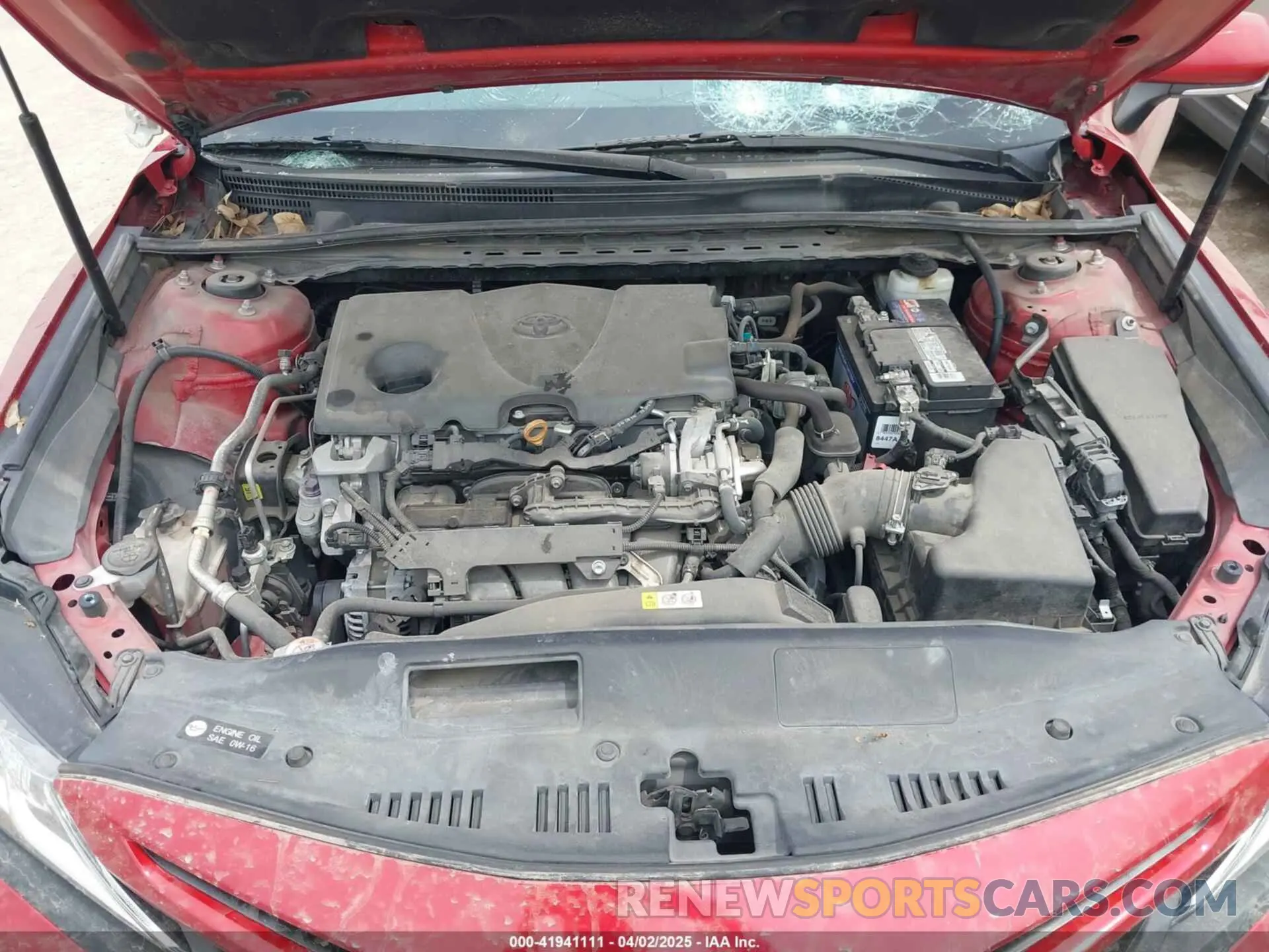 10 Photograph of a damaged car 4T1B11HK6KU169187 TOYOTA CAMRY 2019