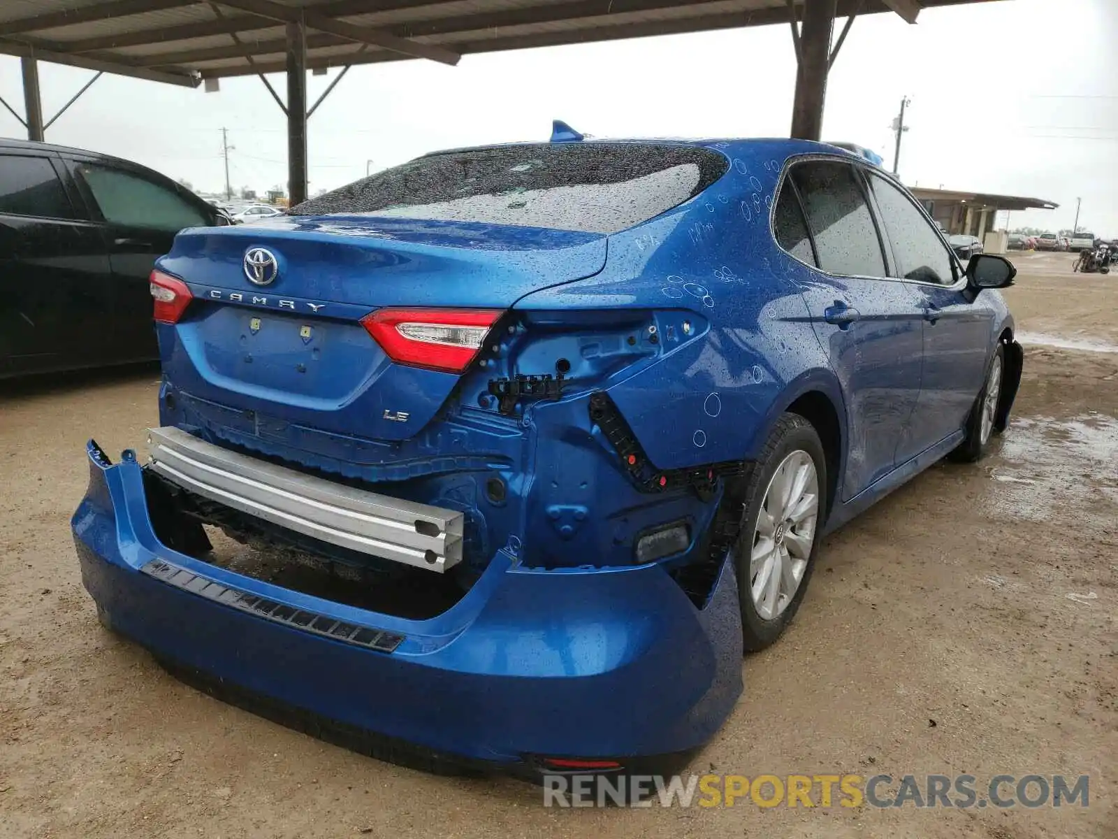 4 Photograph of a damaged car 4T1B11HK6KU169707 TOYOTA CAMRY 2019