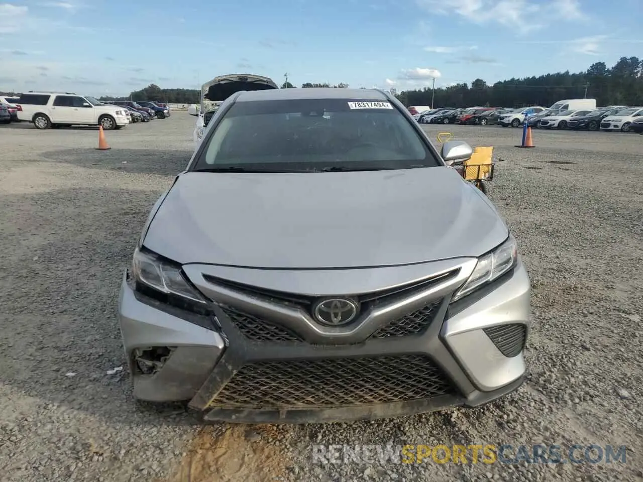 5 Photograph of a damaged car 4T1B11HK6KU170078 TOYOTA CAMRY 2019