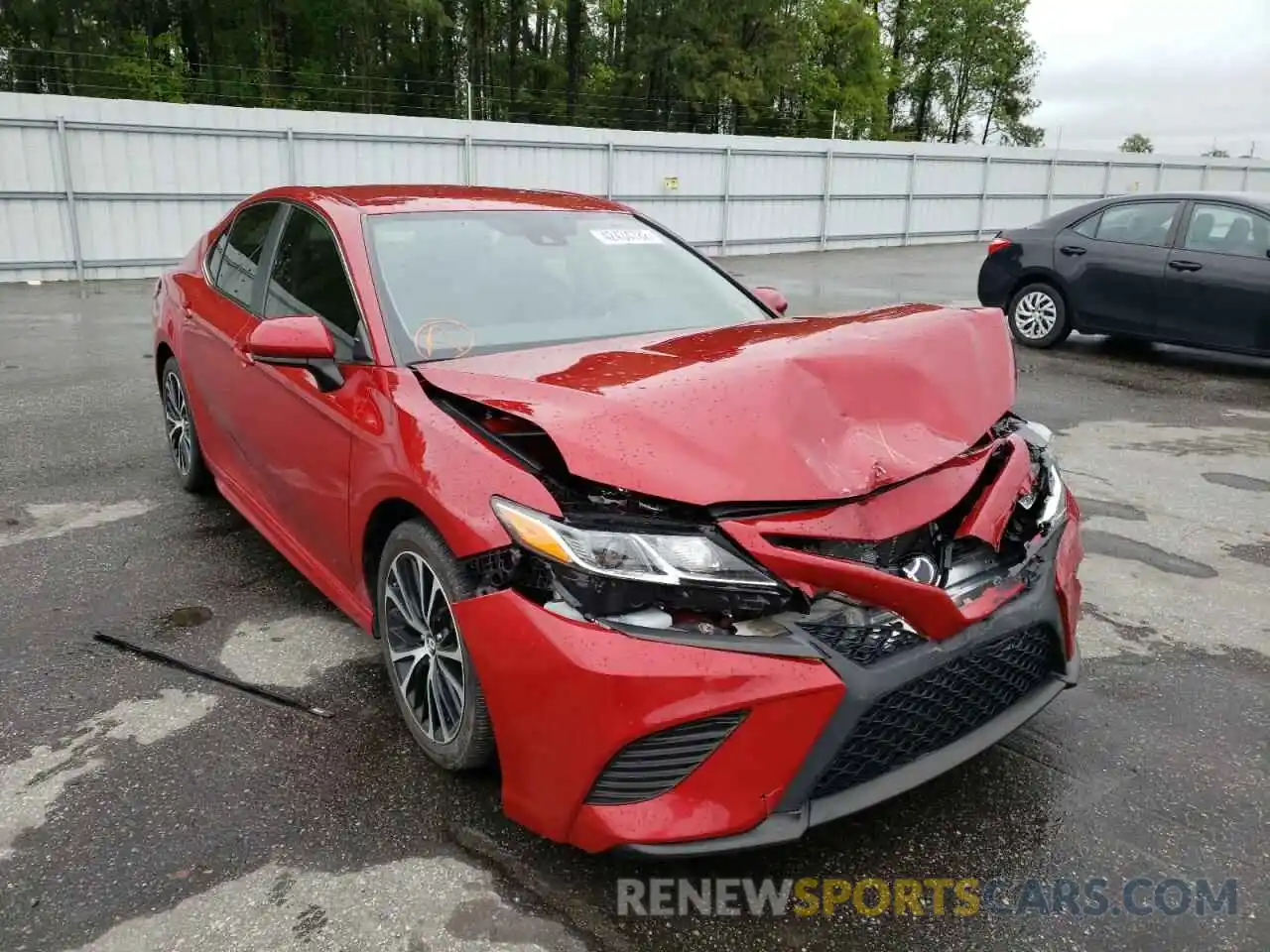 1 Photograph of a damaged car 4T1B11HK6KU171702 TOYOTA CAMRY 2019