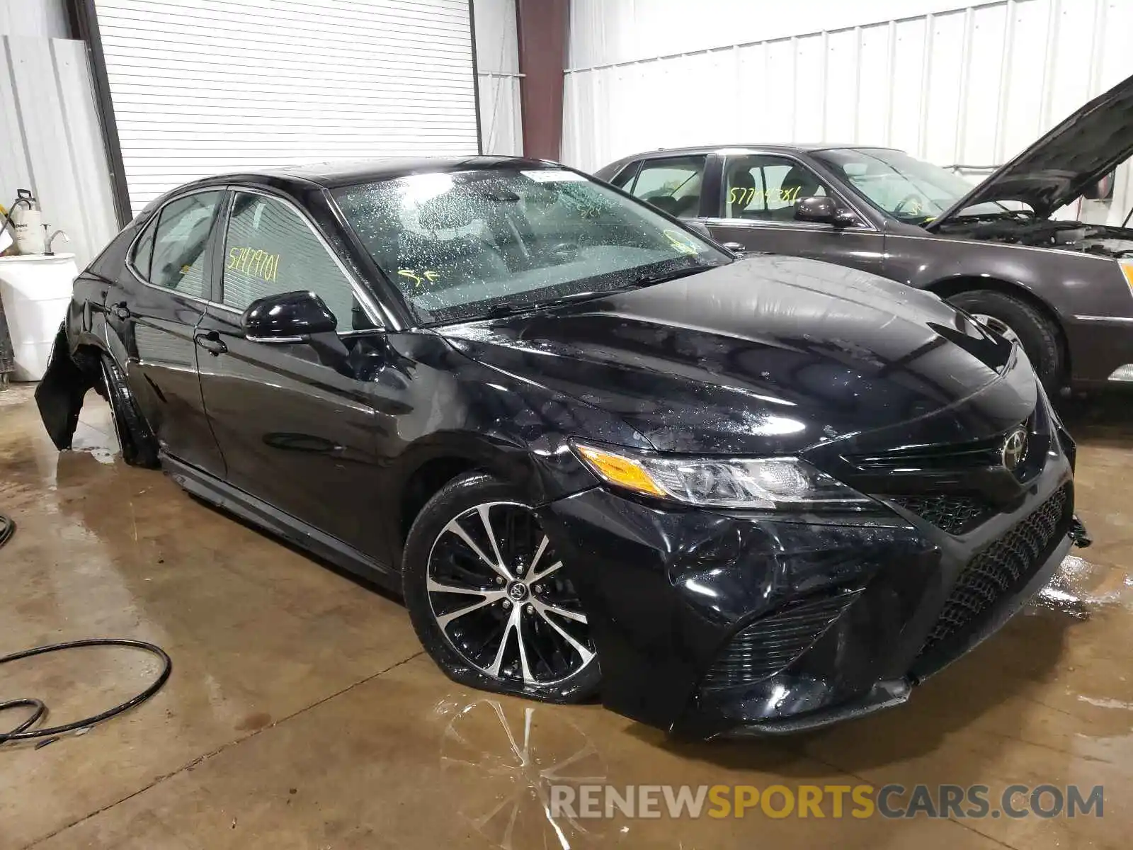 1 Photograph of a damaged car 4T1B11HK6KU172042 TOYOTA CAMRY 2019