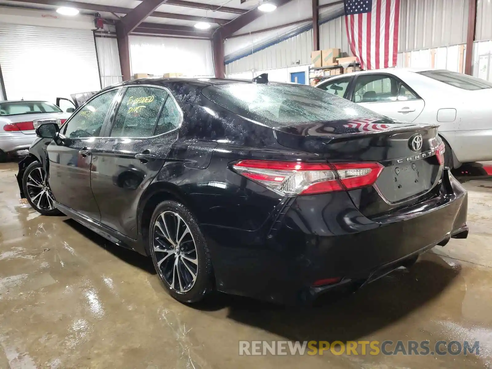 3 Photograph of a damaged car 4T1B11HK6KU172042 TOYOTA CAMRY 2019