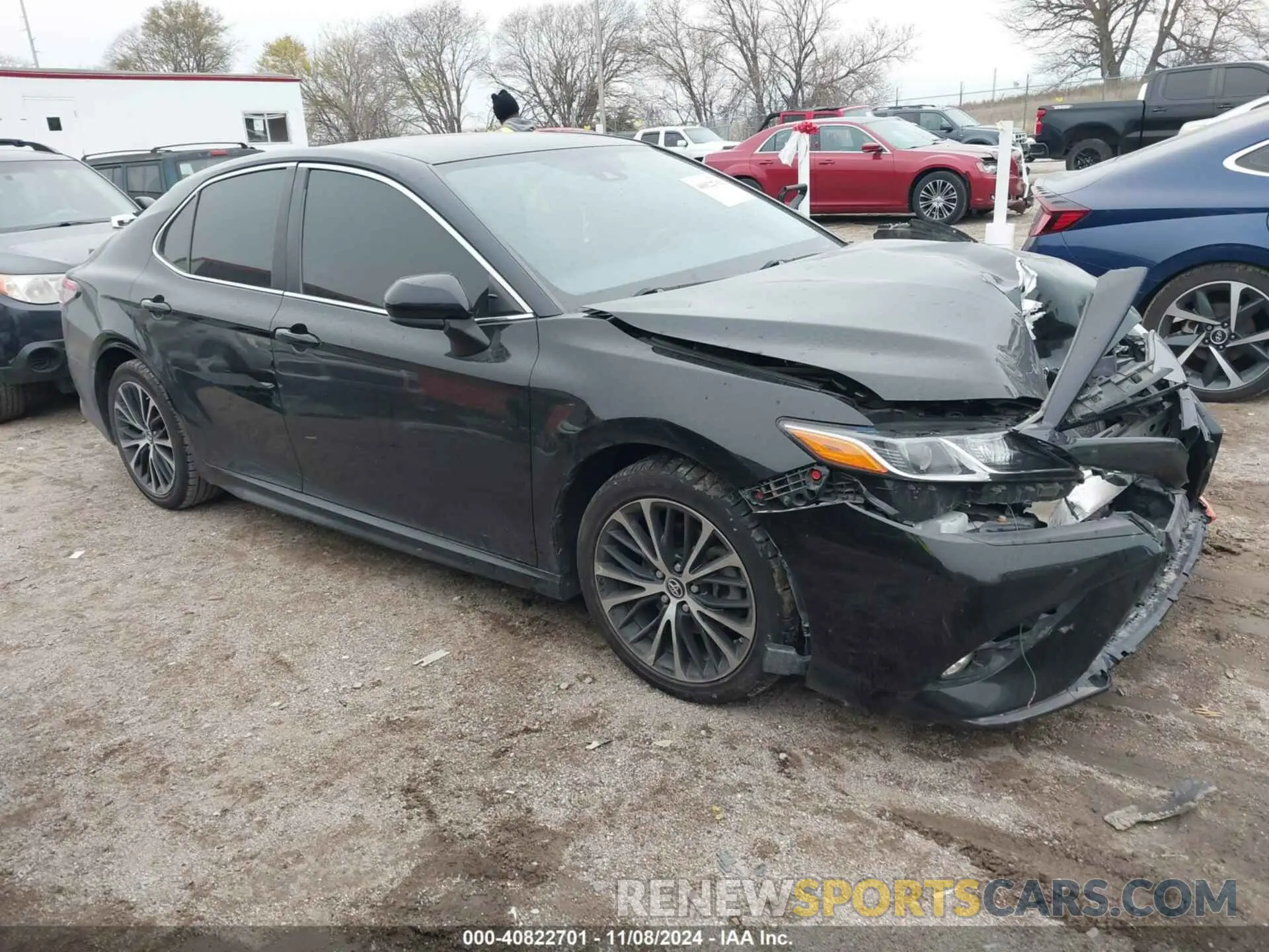 1 Photograph of a damaged car 4T1B11HK6KU173918 TOYOTA CAMRY 2019
