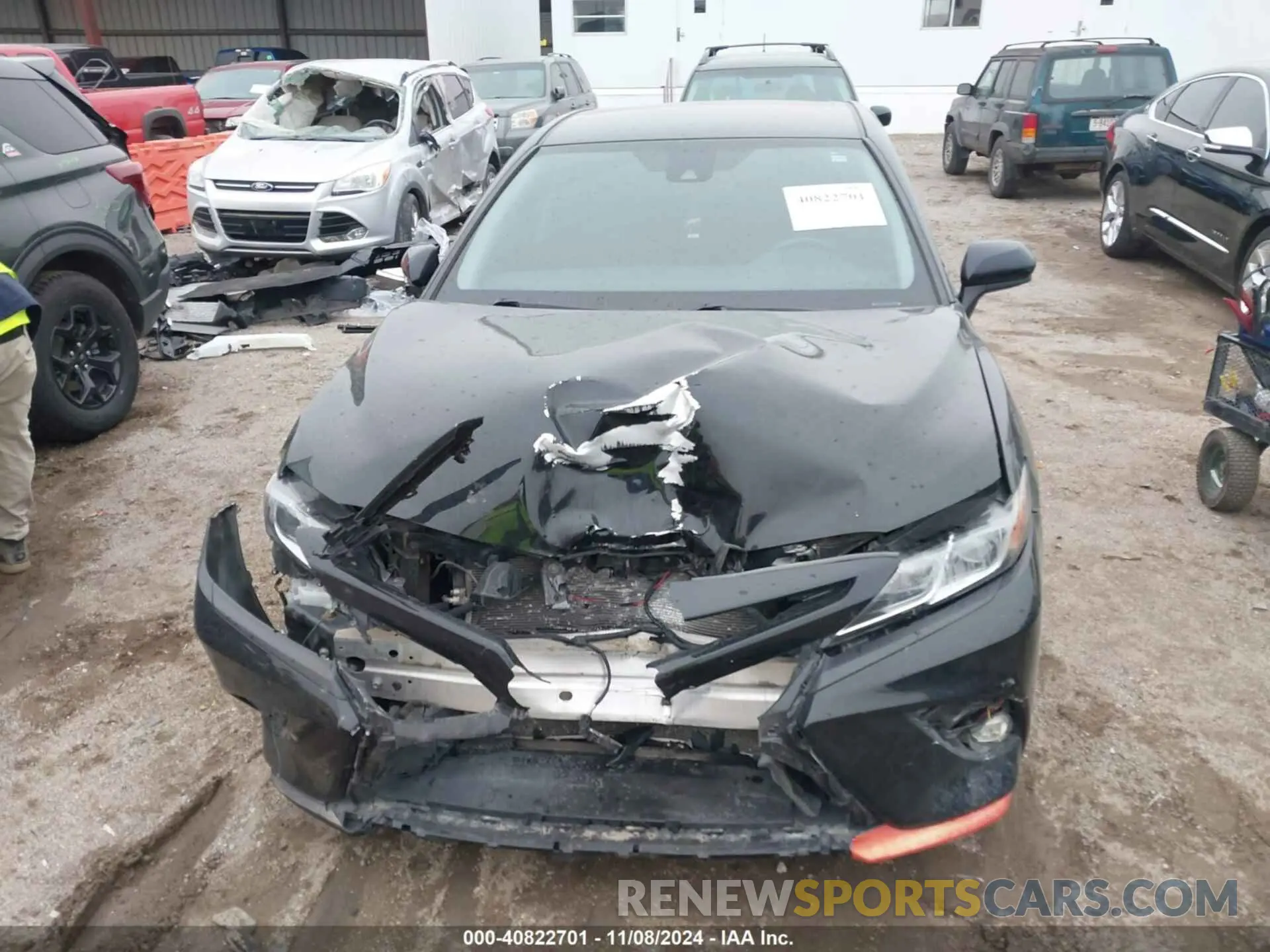 12 Photograph of a damaged car 4T1B11HK6KU173918 TOYOTA CAMRY 2019