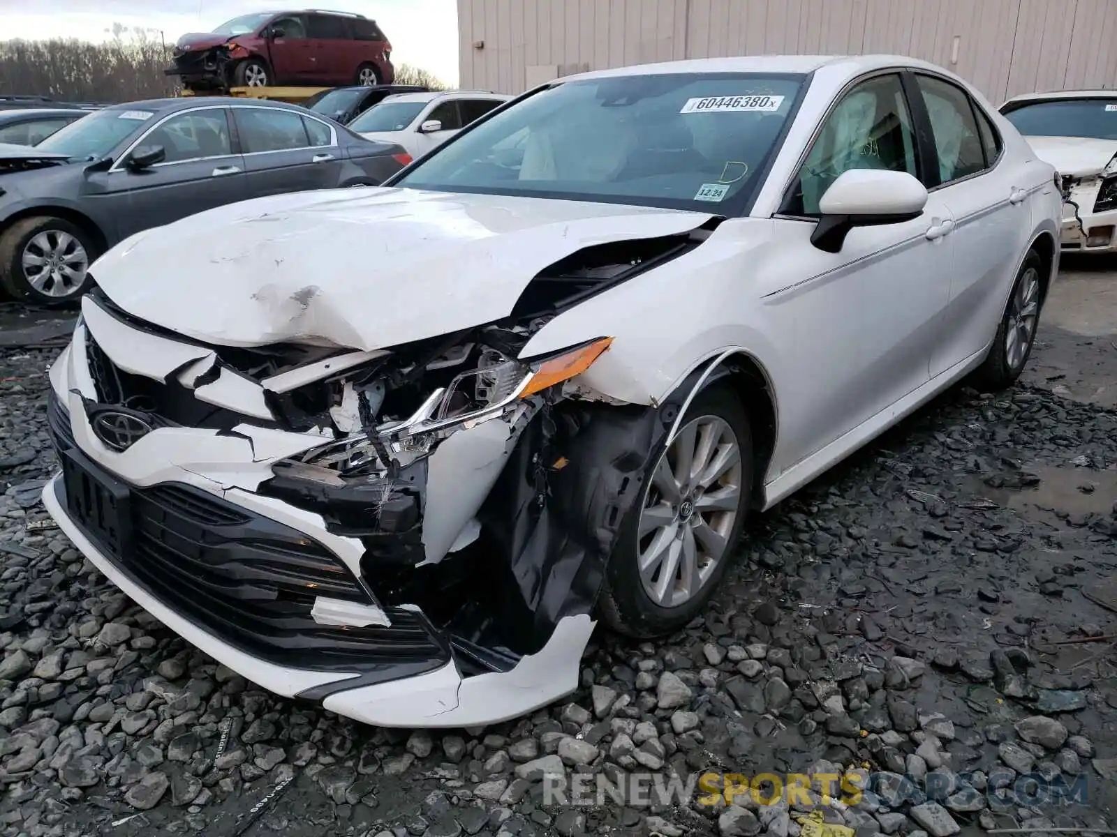 2 Photograph of a damaged car 4T1B11HK6KU179718 TOYOTA CAMRY 2019