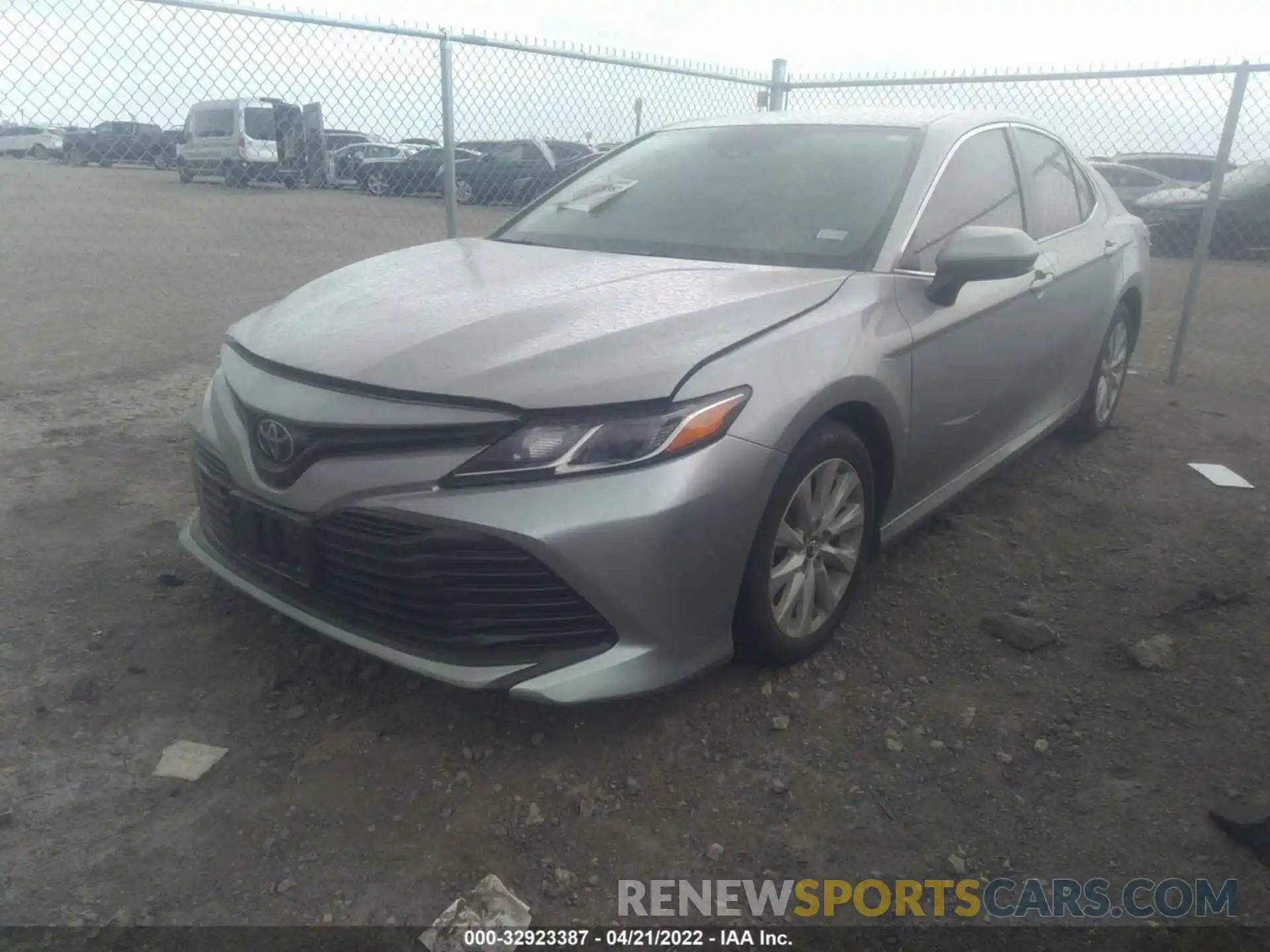 2 Photograph of a damaged car 4T1B11HK6KU184627 TOYOTA CAMRY 2019