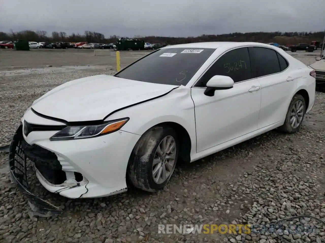 2 Photograph of a damaged car 4T1B11HK6KU185812 TOYOTA CAMRY 2019