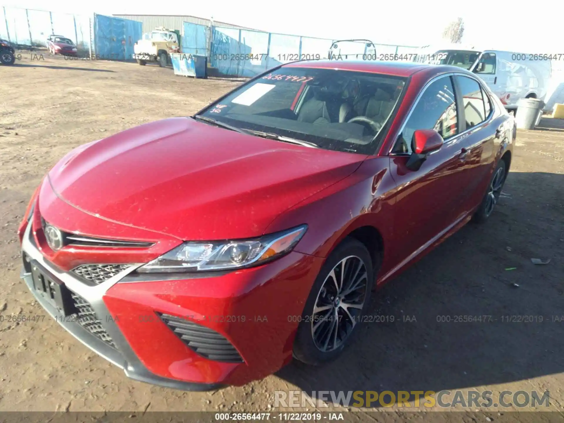 2 Photograph of a damaged car 4T1B11HK6KU186085 TOYOTA CAMRY 2019