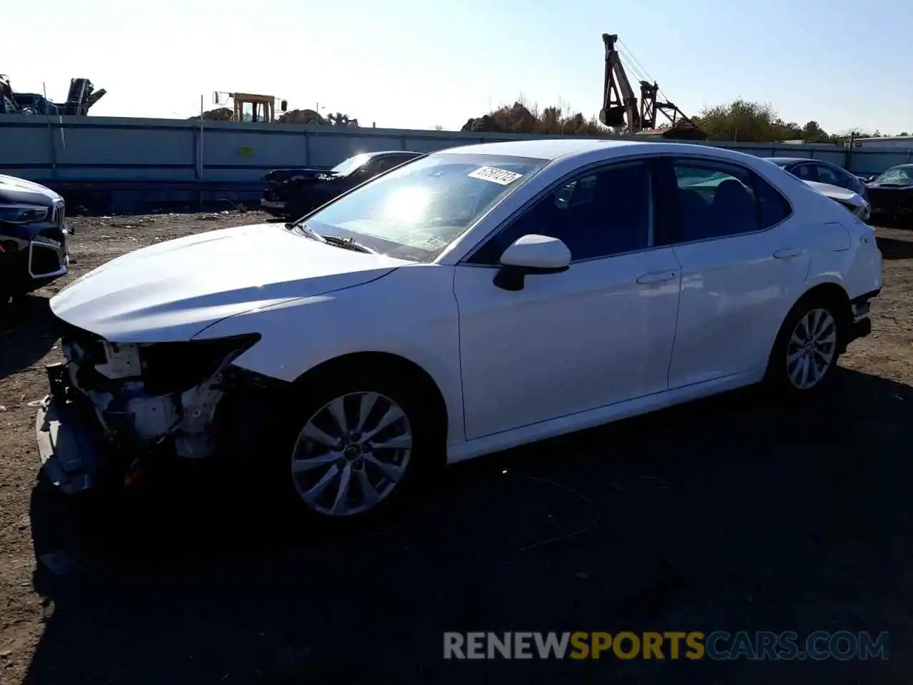 1 Photograph of a damaged car 4T1B11HK6KU189469 TOYOTA CAMRY 2019