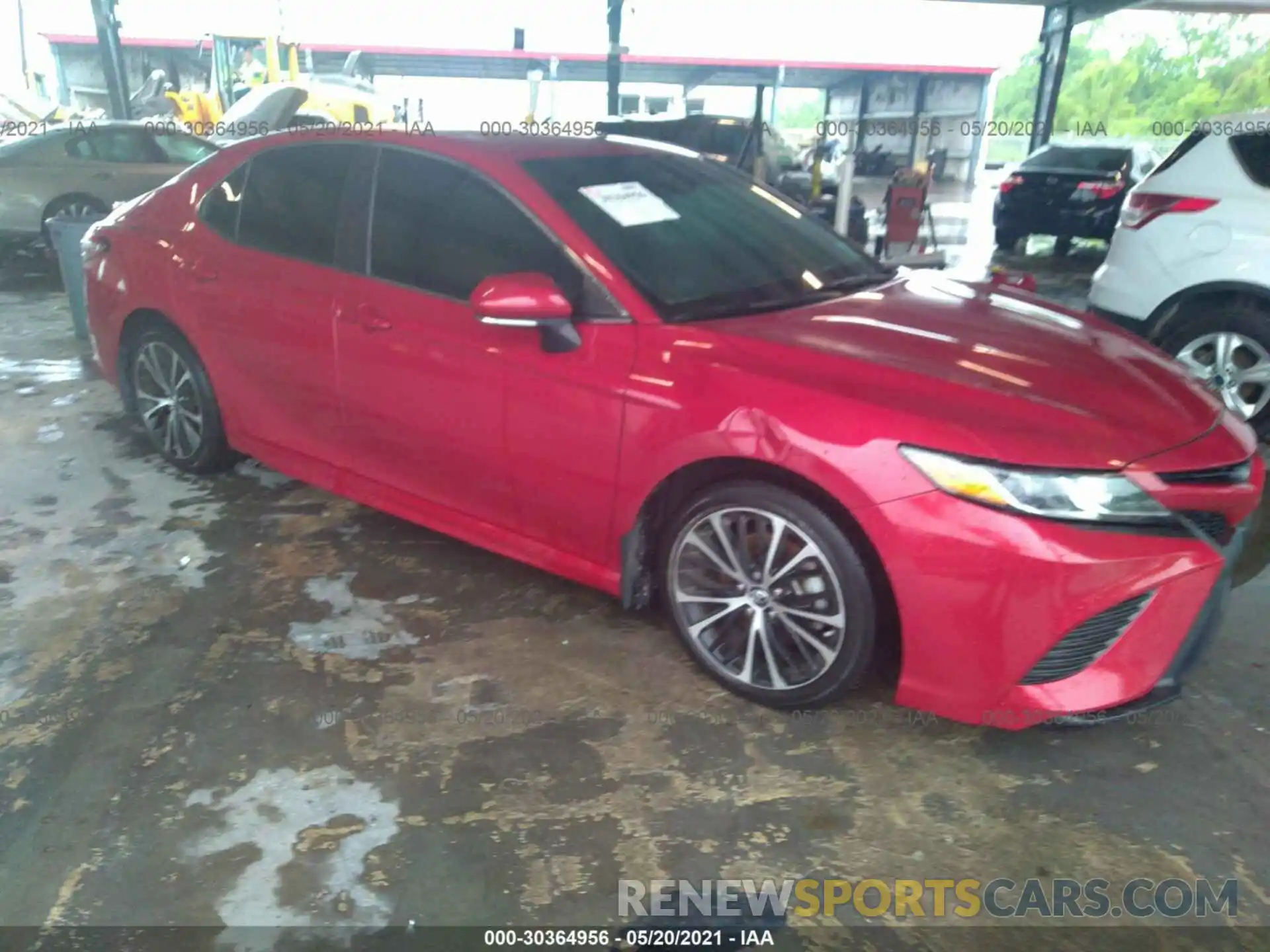 1 Photograph of a damaged car 4T1B11HK6KU194932 TOYOTA CAMRY 2019