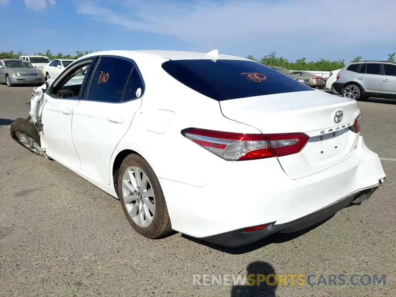 3 Photograph of a damaged car 4T1B11HK6KU196051 TOYOTA CAMRY 2019