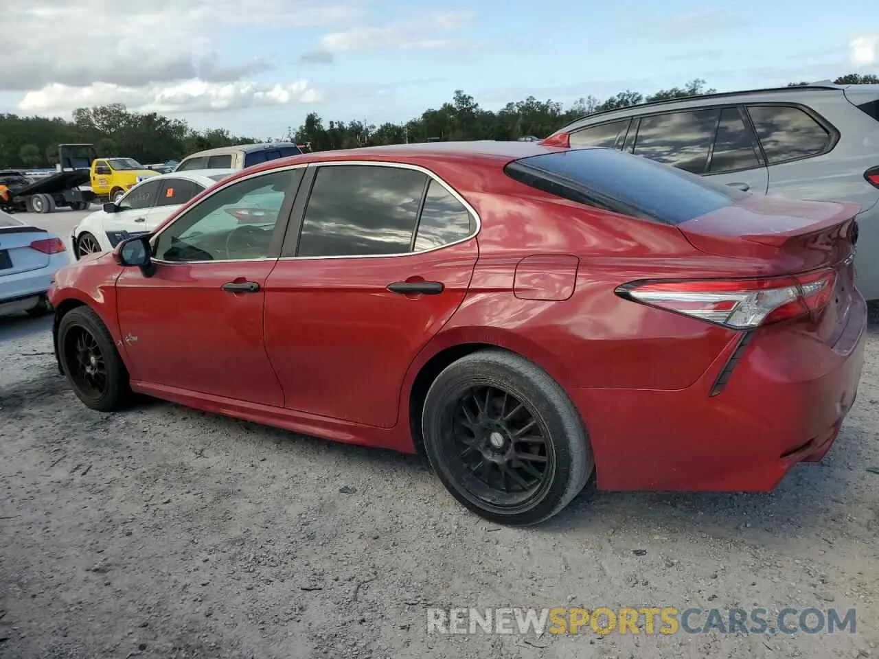 2 Photograph of a damaged car 4T1B11HK6KU197426 TOYOTA CAMRY 2019