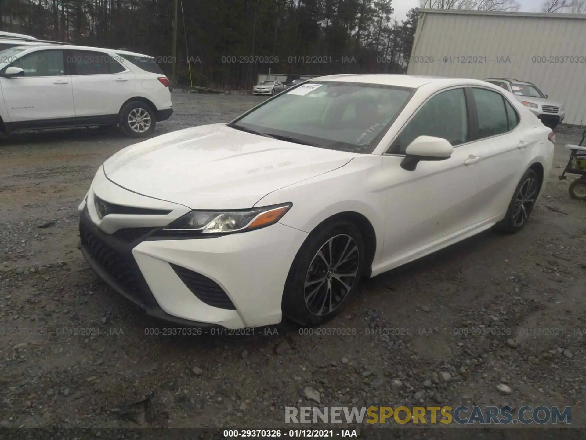 2 Photograph of a damaged car 4T1B11HK6KU198902 TOYOTA CAMRY 2019